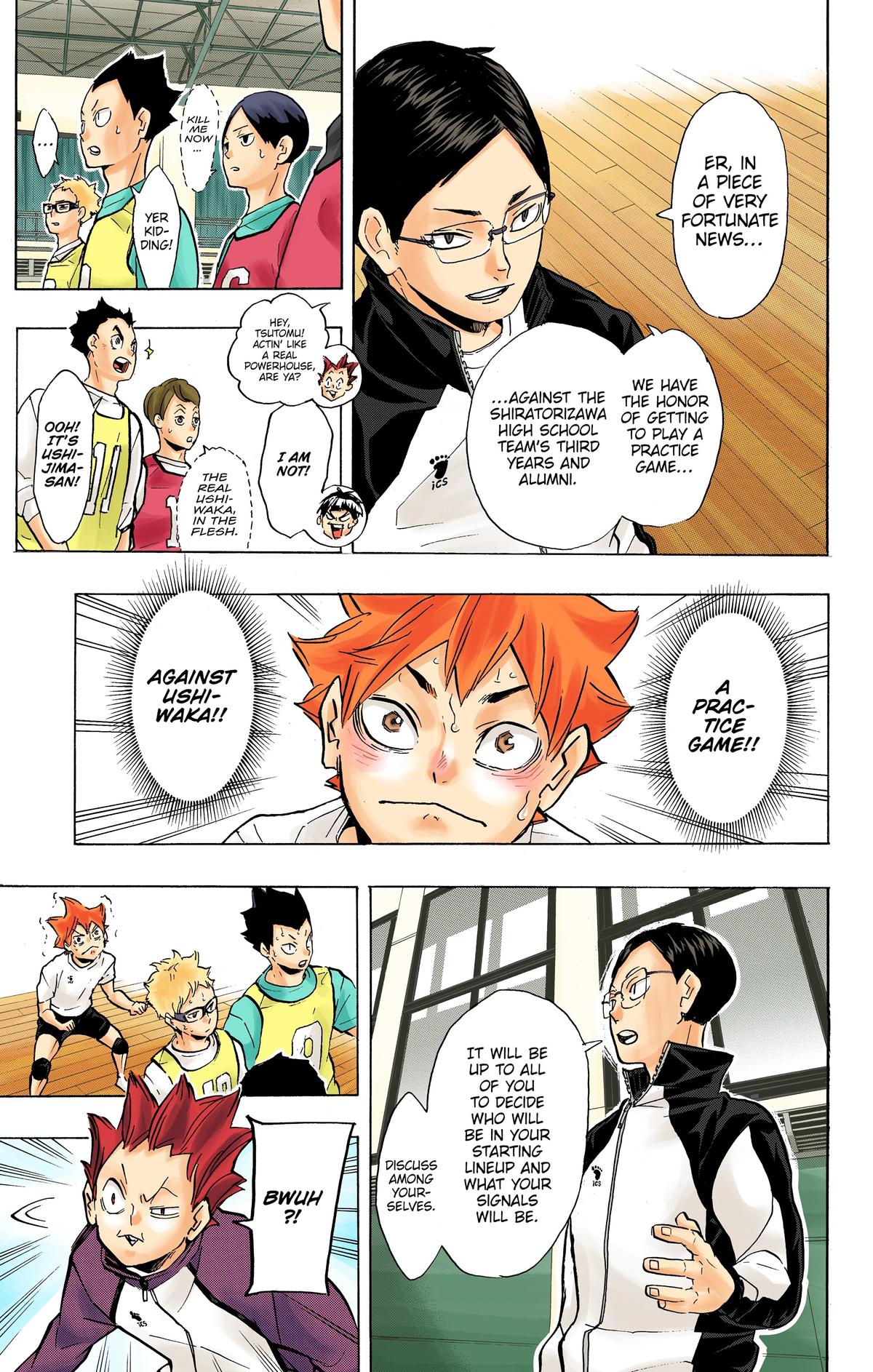 Haikyu!! (Color) Chapter 211
