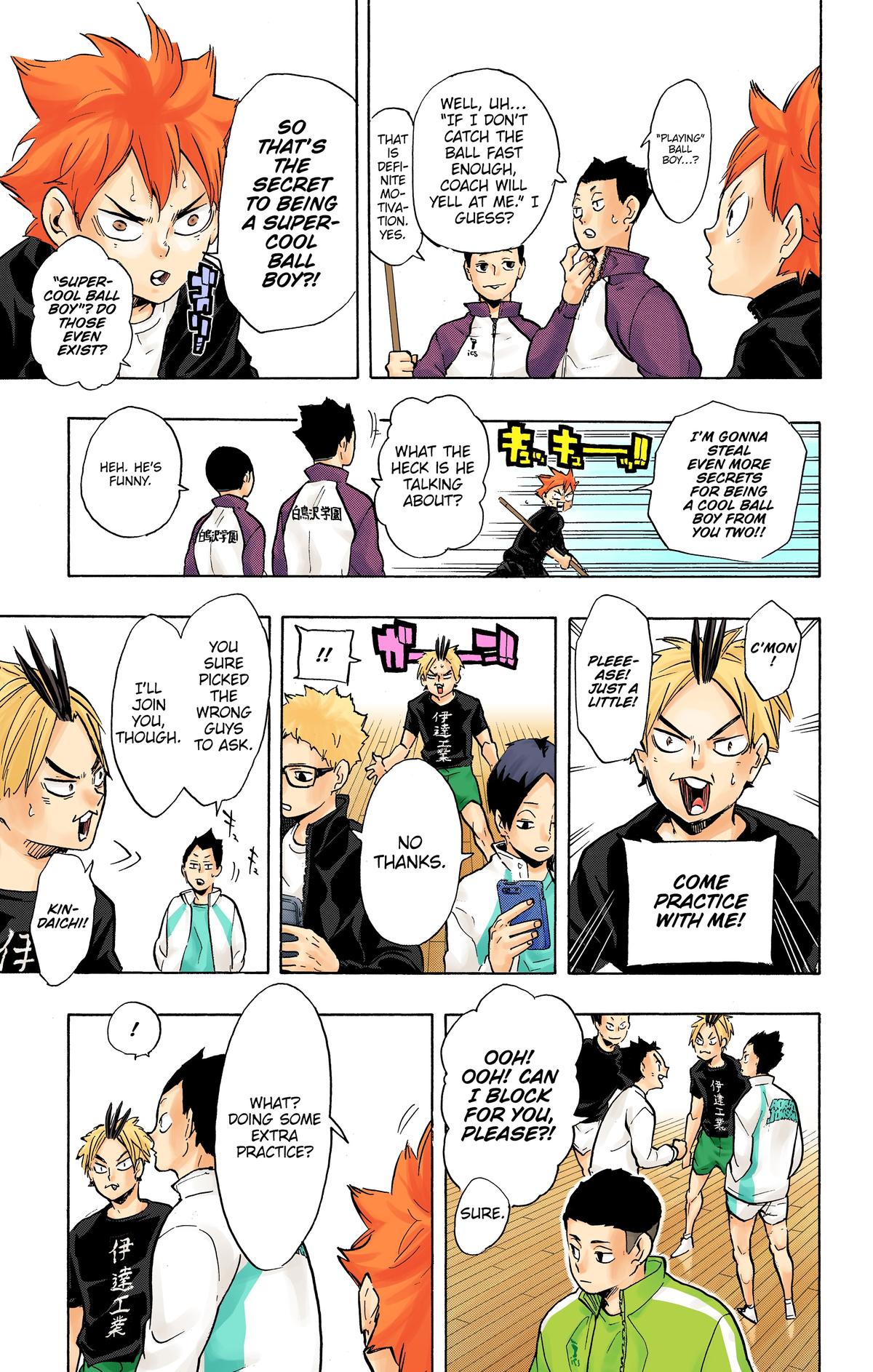 Haikyu!! (Color) Chapter 213