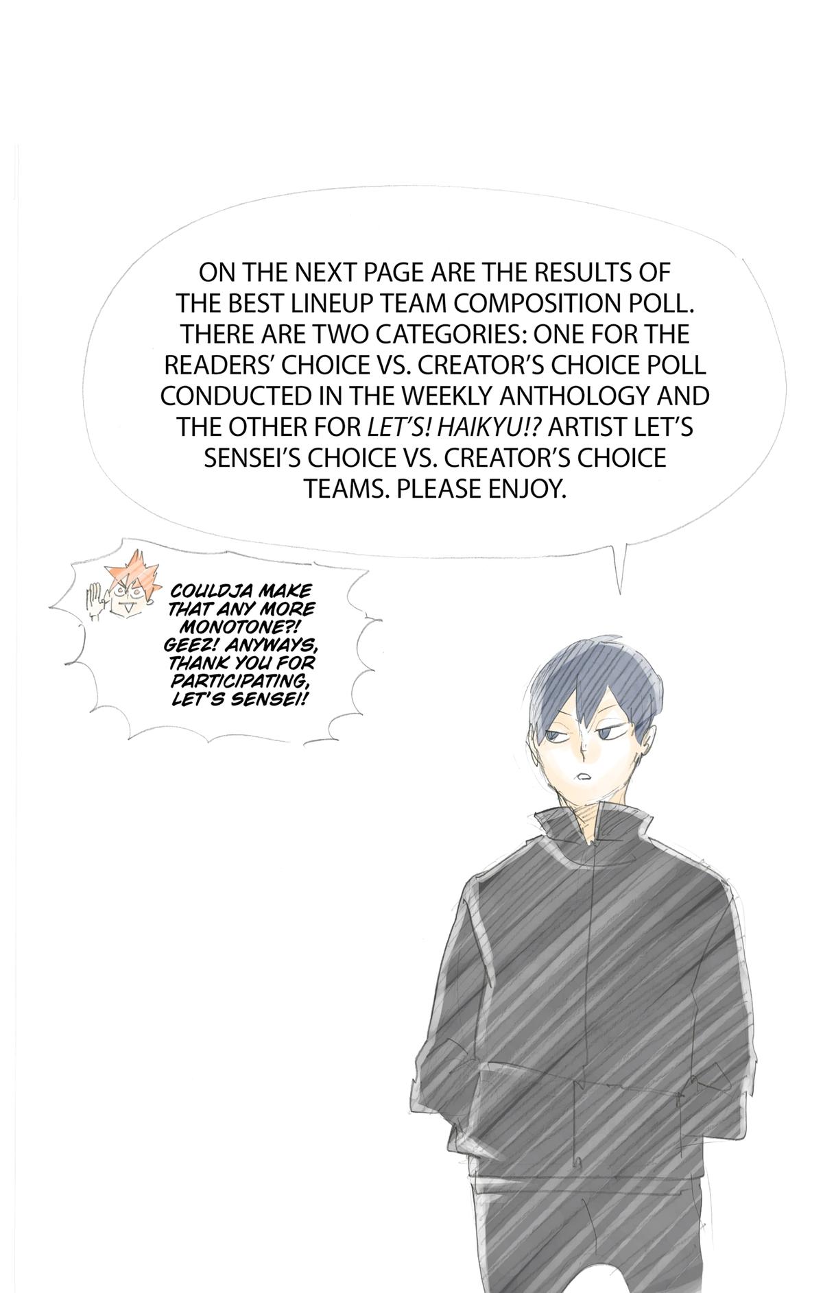 Haikyu!! (Color) Chapter 216