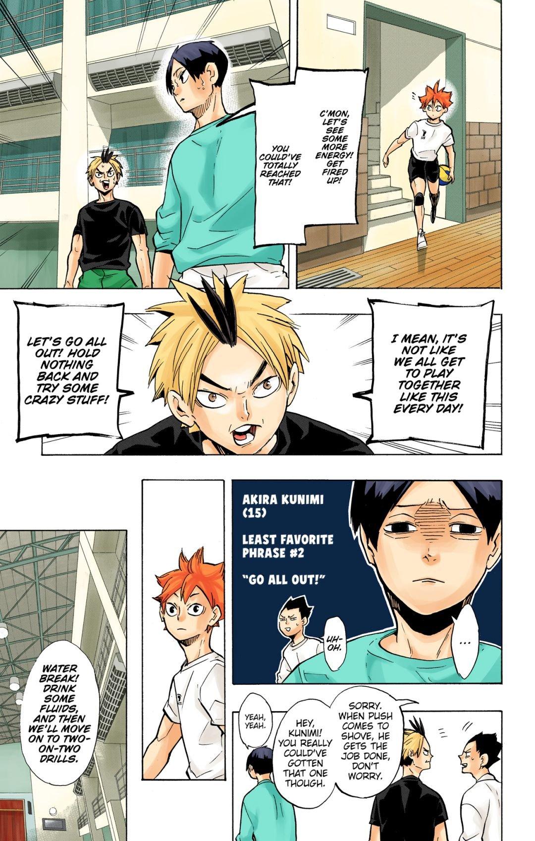 Haikyu!! (Color) Chapter 217