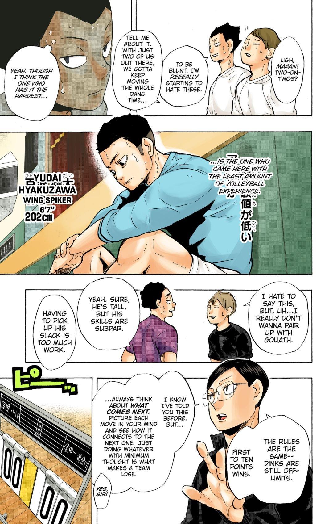 Haikyu!! (Color) Chapter 217