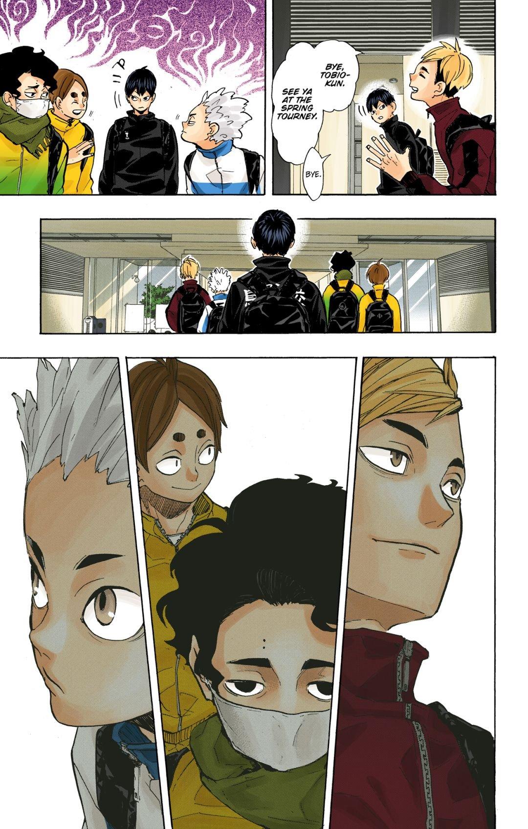 Haikyu!! (Color) Chapter 219