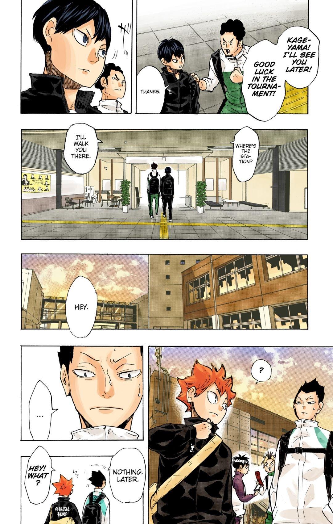 Haikyu!! (Color) Chapter 219