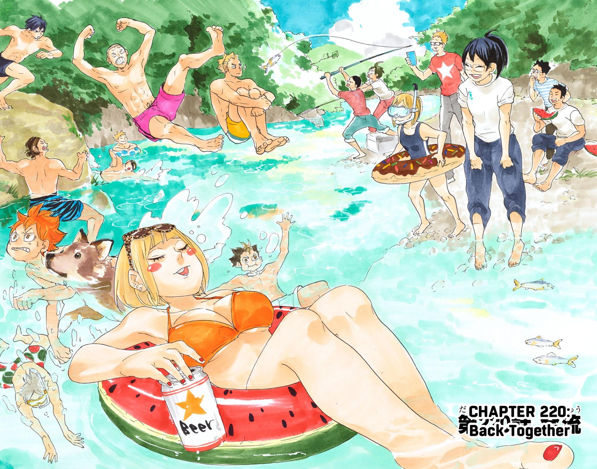 Haikyu!! (Color) Chapter 220