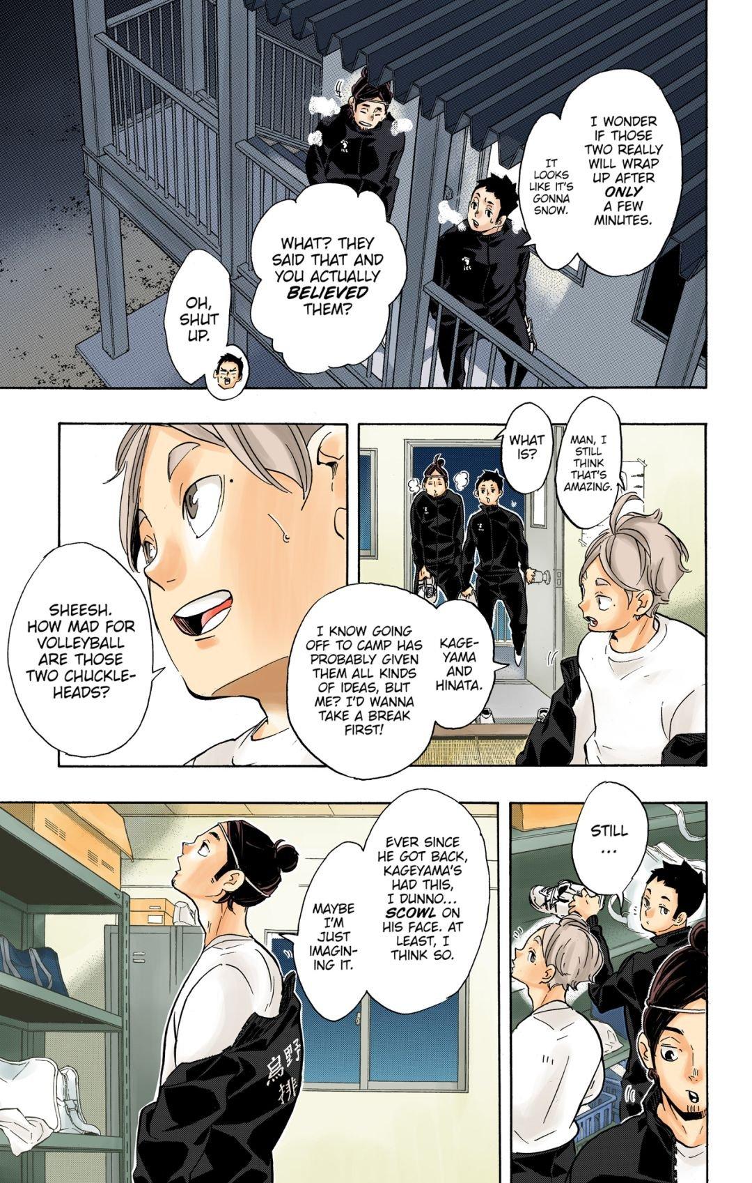 Haikyu!! (Color) Chapter 221