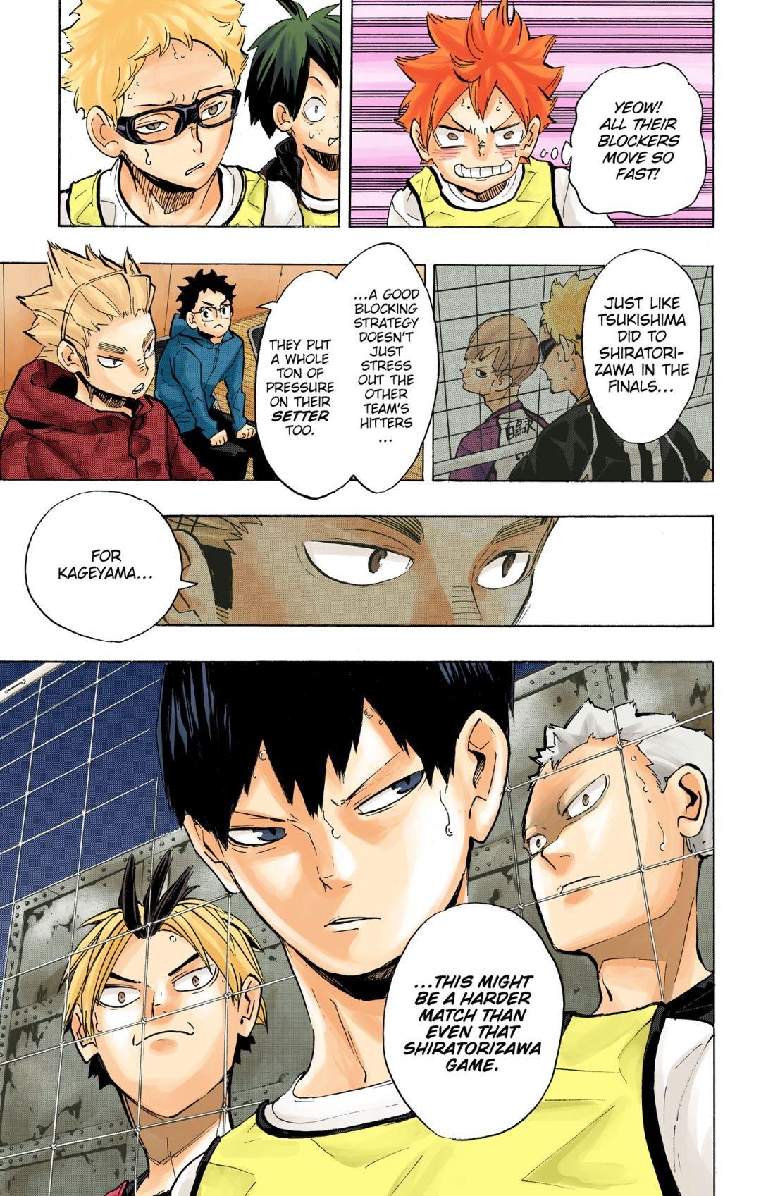 Haikyu!! (Color) Chapter 221