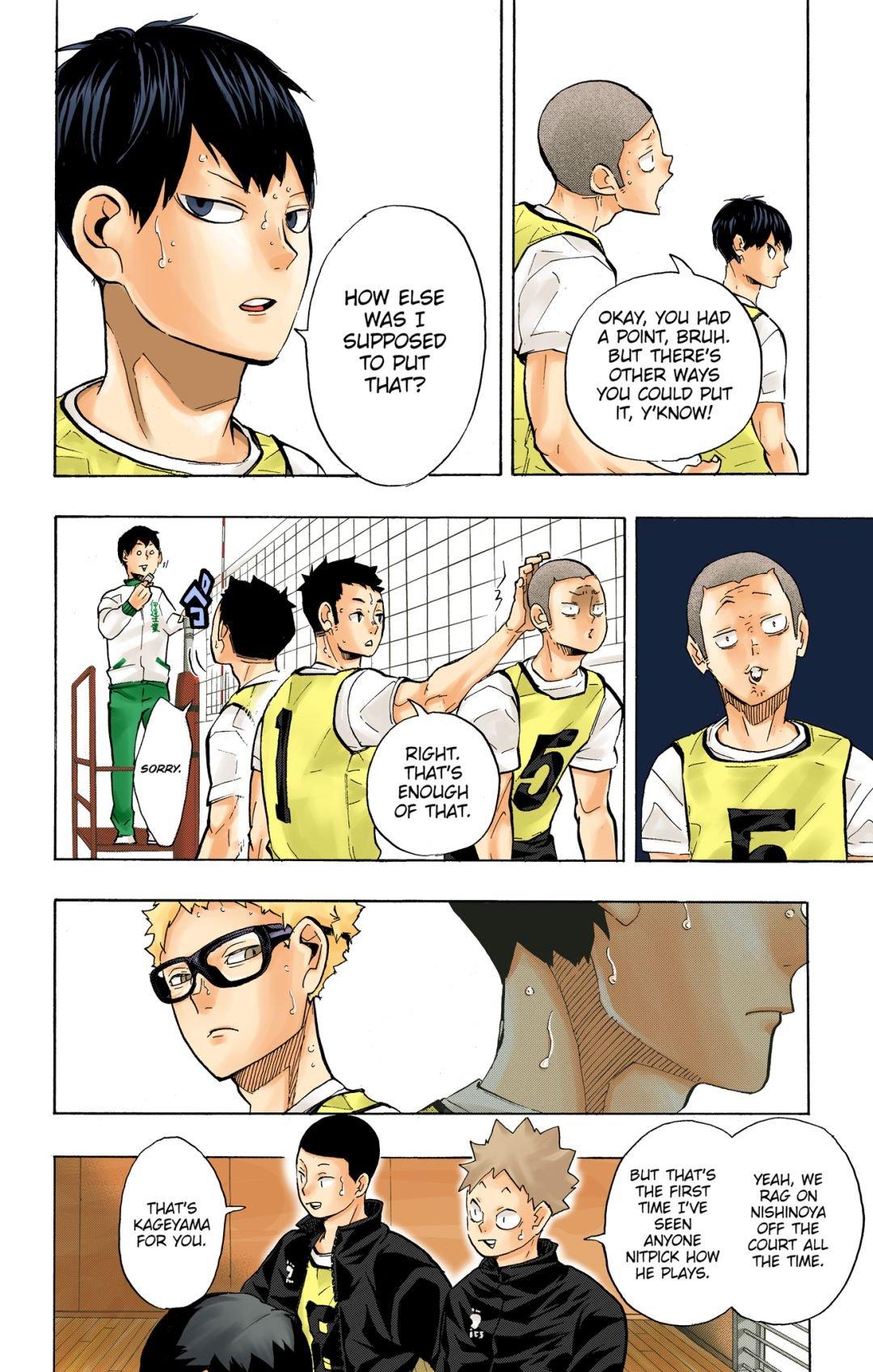 Haikyu!! (Color) Chapter 223