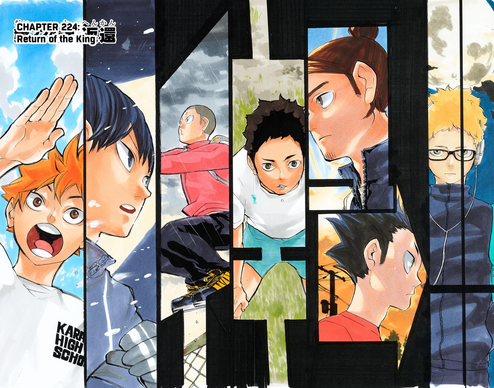 Haikyu!! (Color) Chapter 224