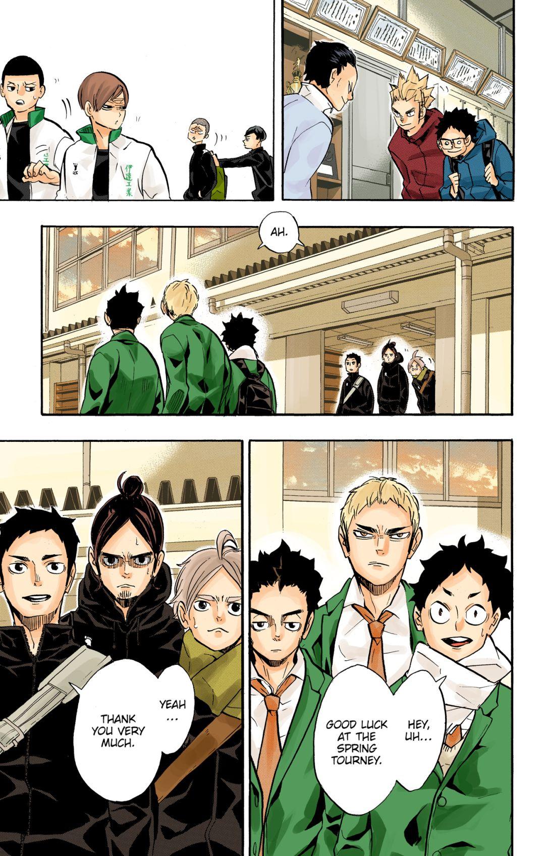 Haikyu!! (Color) Chapter 228