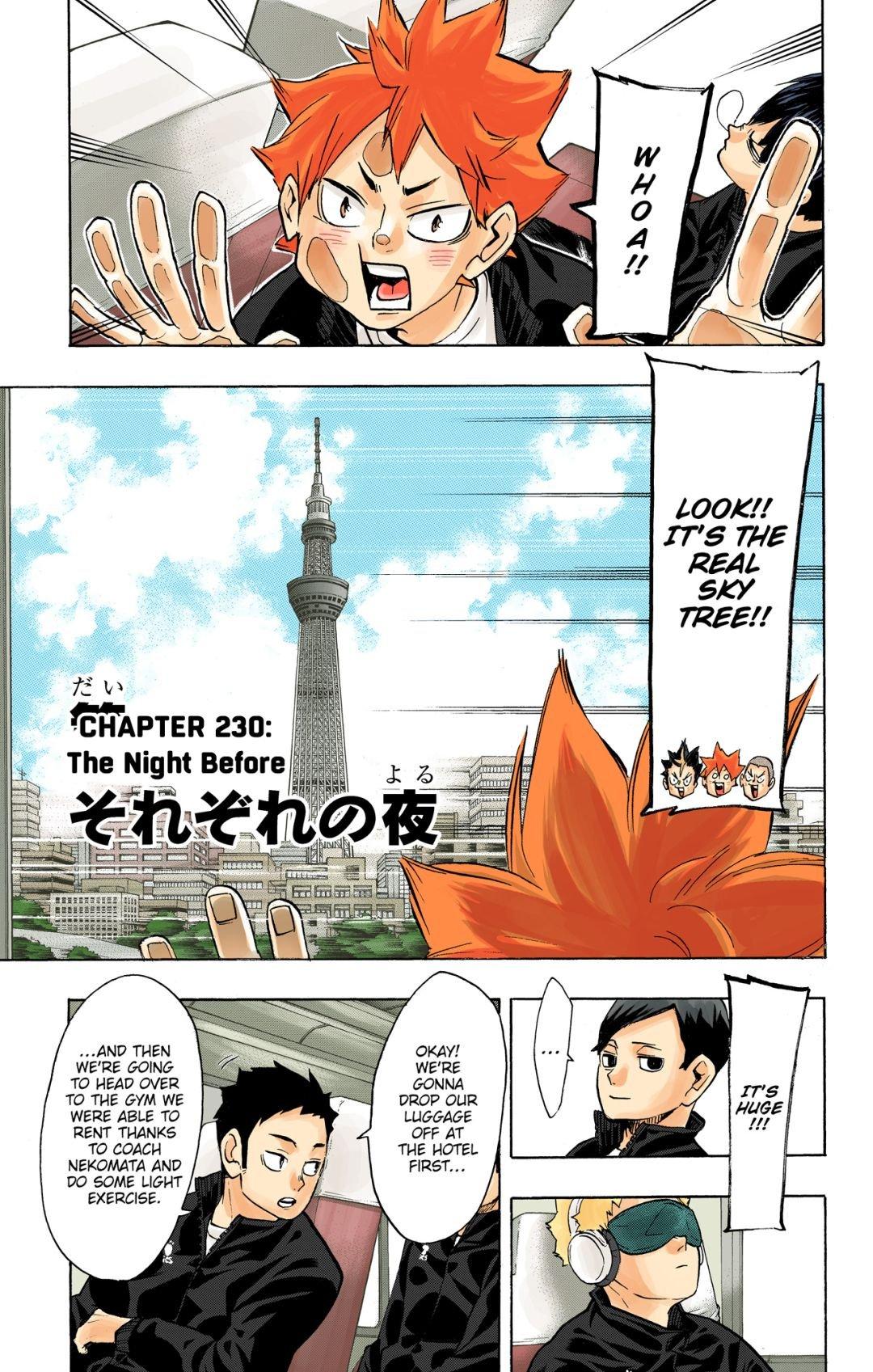 Haikyu!! (Color) Chapter 230