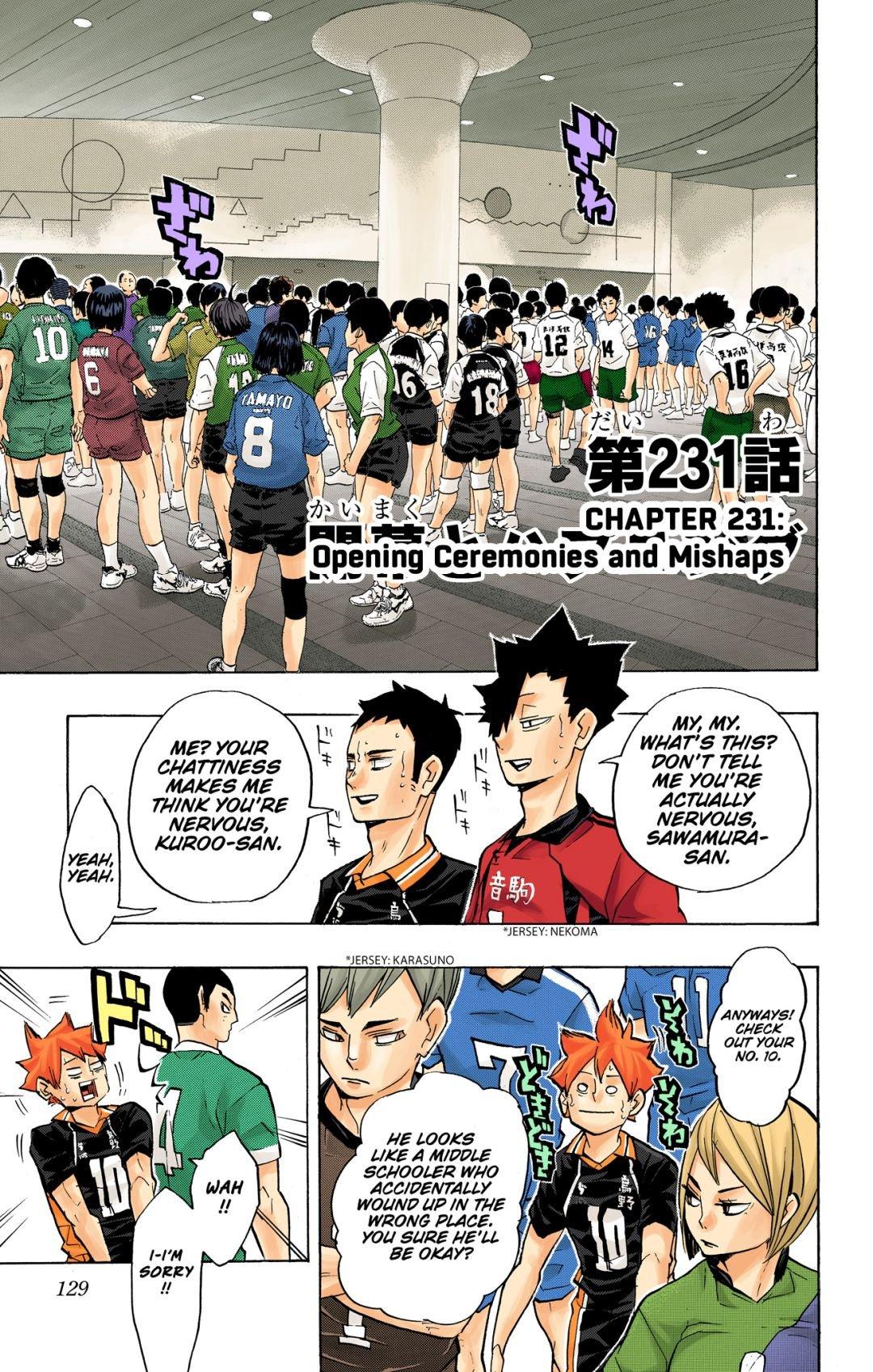 Haikyu!! (Color) Chapter 231