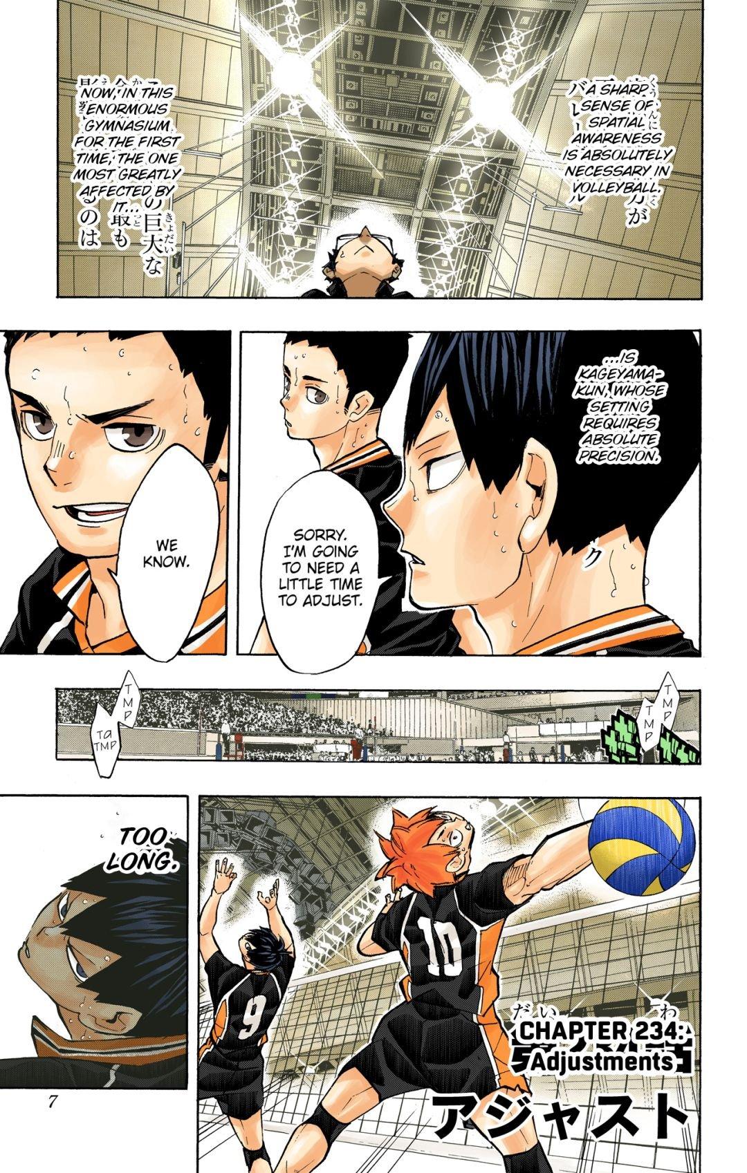Haikyu!! (Color) Chapter 234