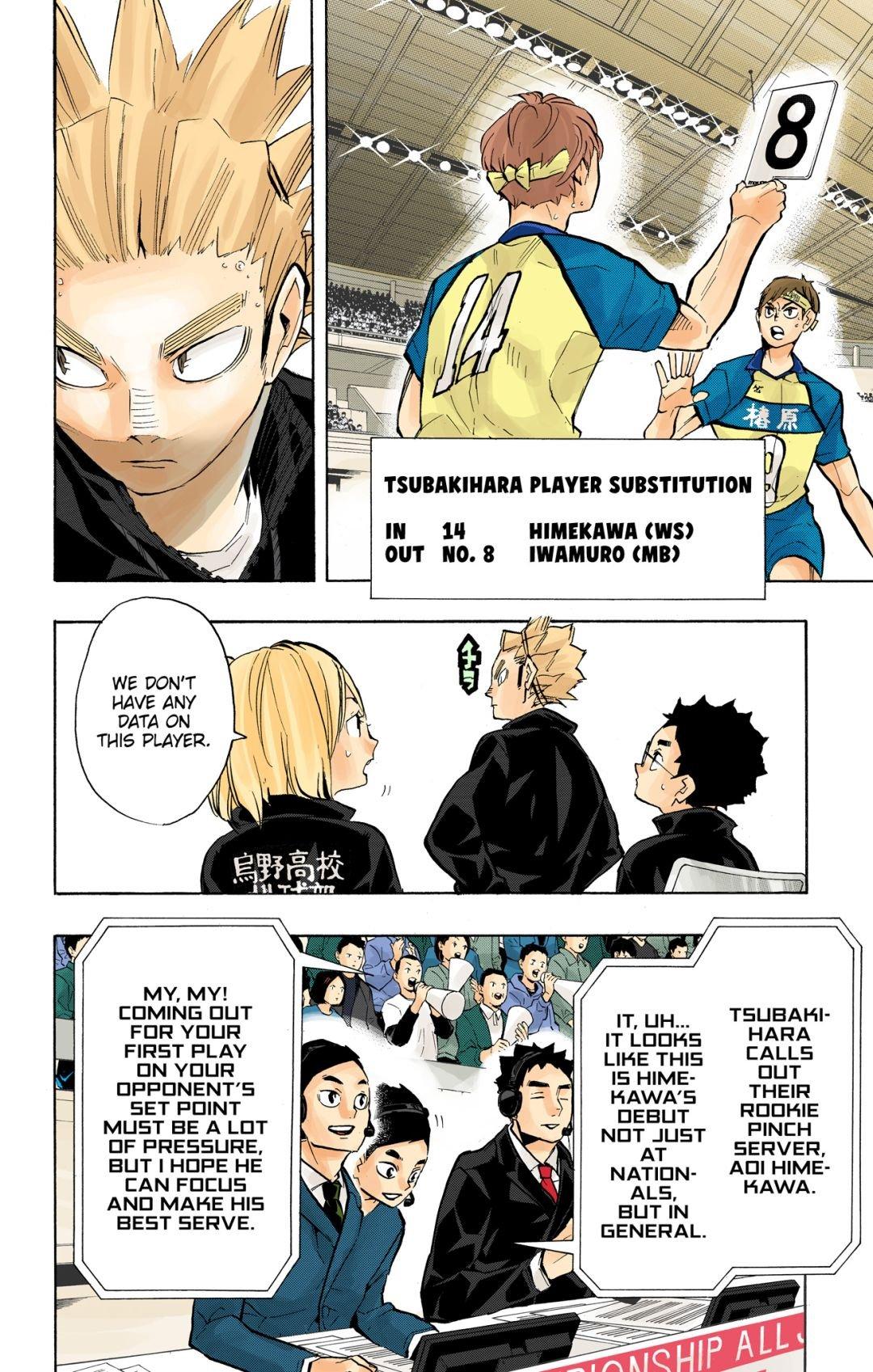 Haikyu!! (Color) Chapter 238