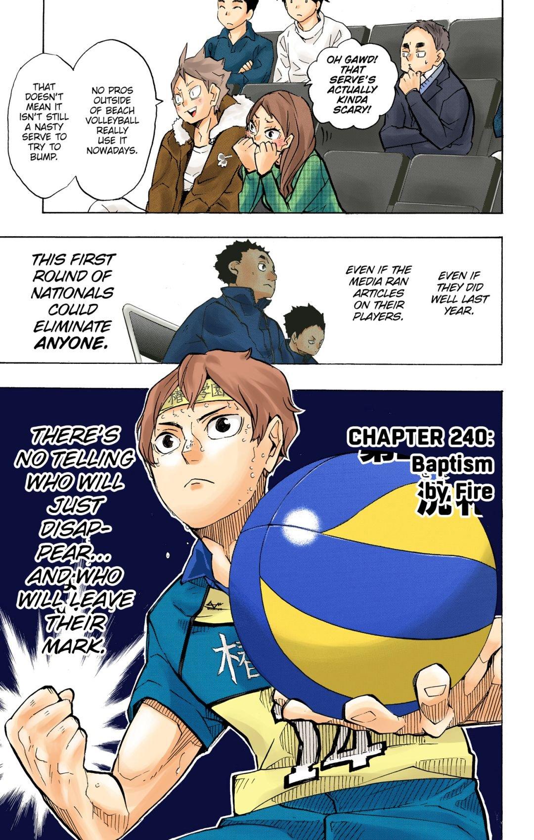 Haikyu!! (Color) Chapter 240