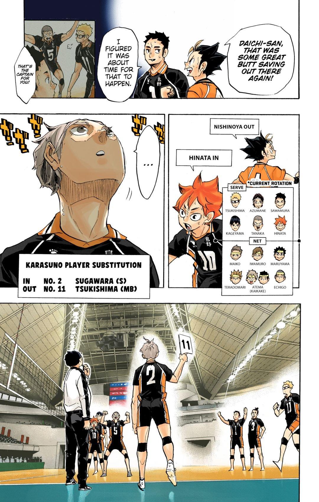 Haikyu!! (Color) Chapter 241