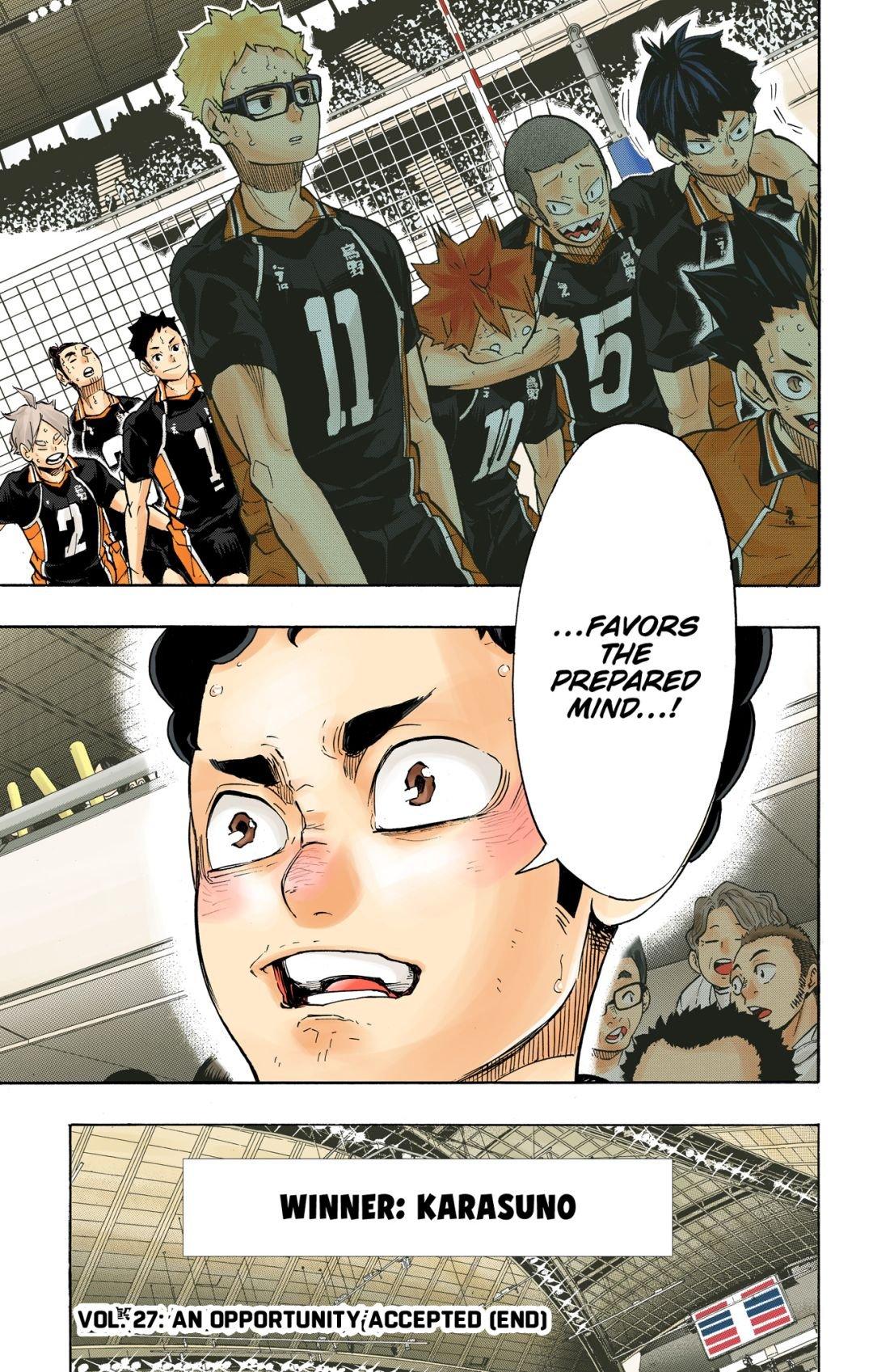 Haikyu!! (Color) Chapter 242
