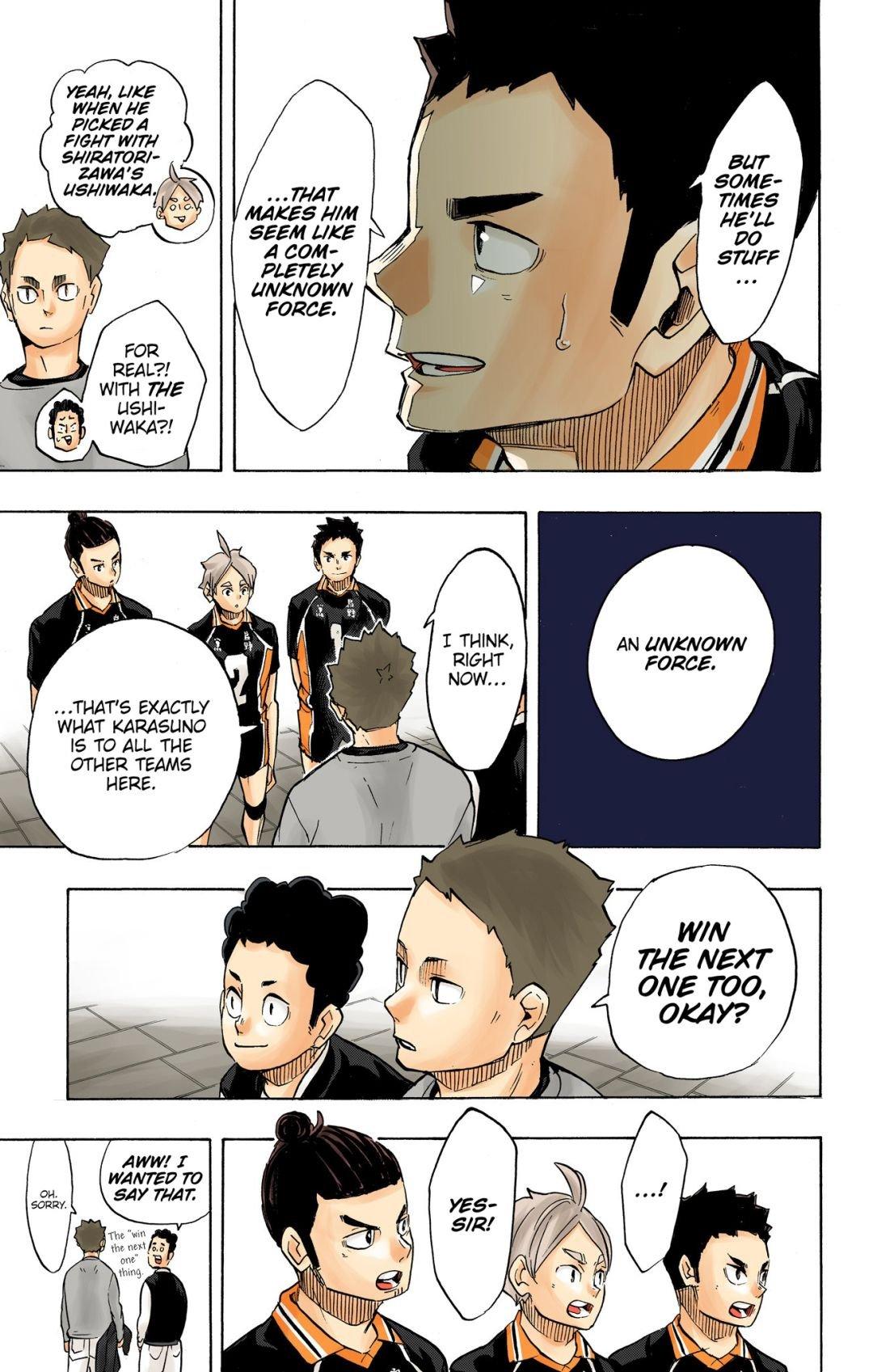Haikyu!! (Color) Chapter 243