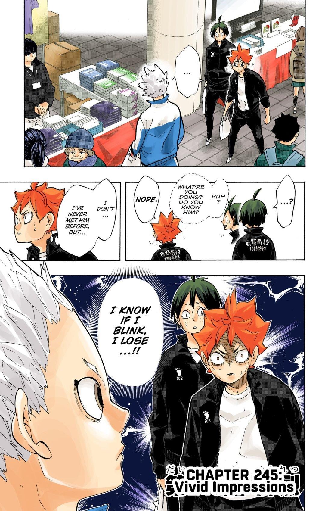 Haikyu!! (Color) Chapter 245