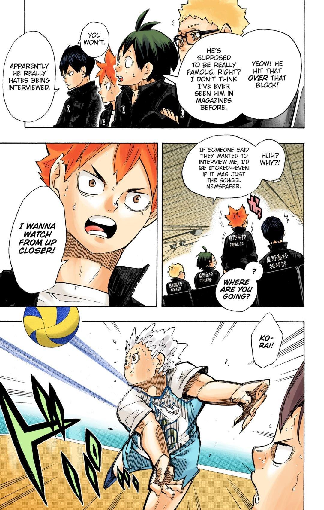 Haikyu!! (Color) Chapter 245