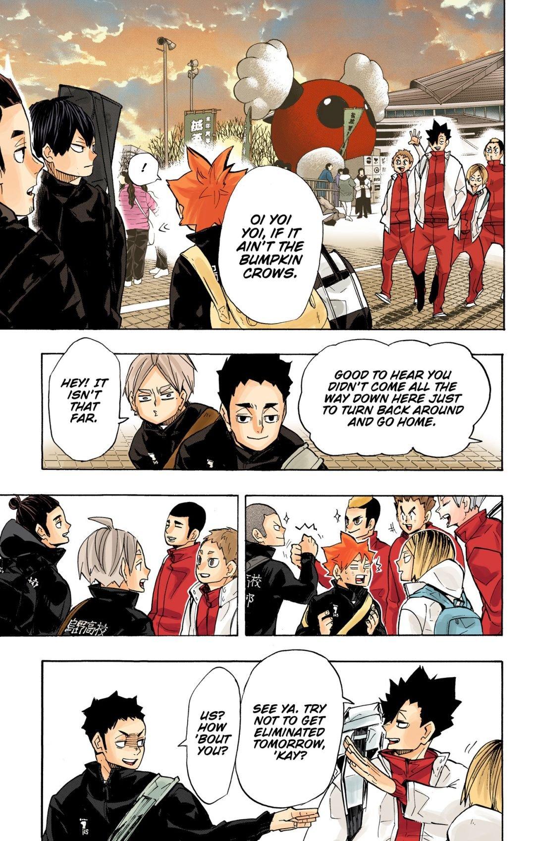 Haikyu!! (Color) Chapter 246