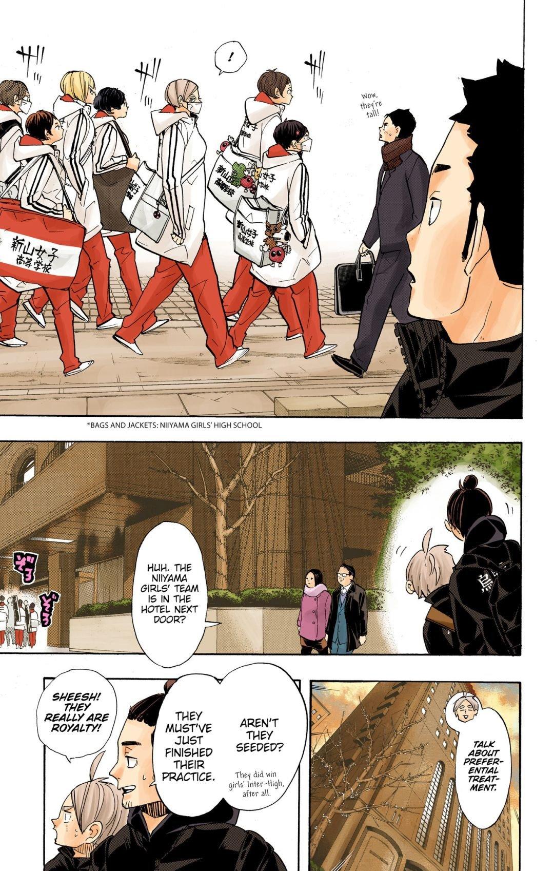 Haikyu!! (Color) Chapter 246