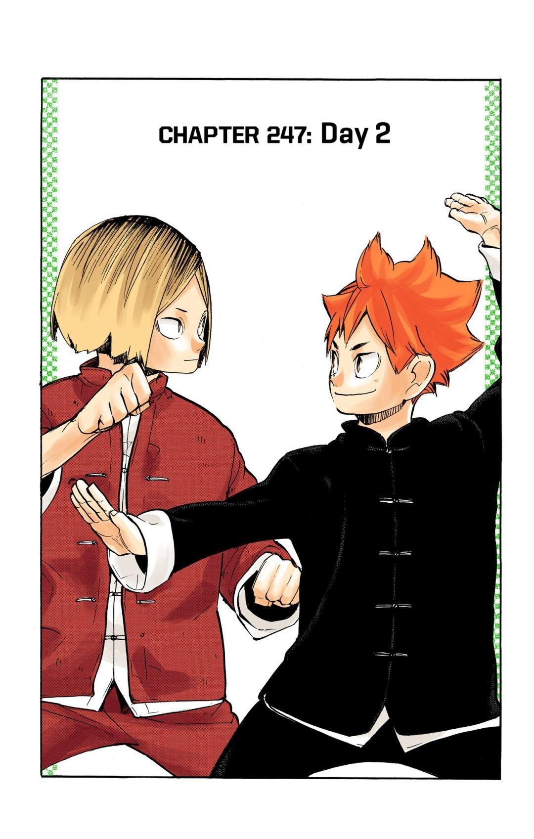 Haikyu!! (Color) Chapter 247