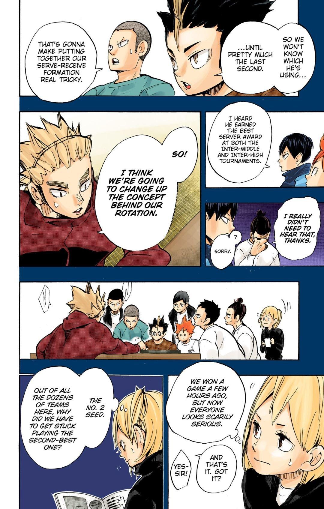 Haikyu!! (Color) Chapter 247
