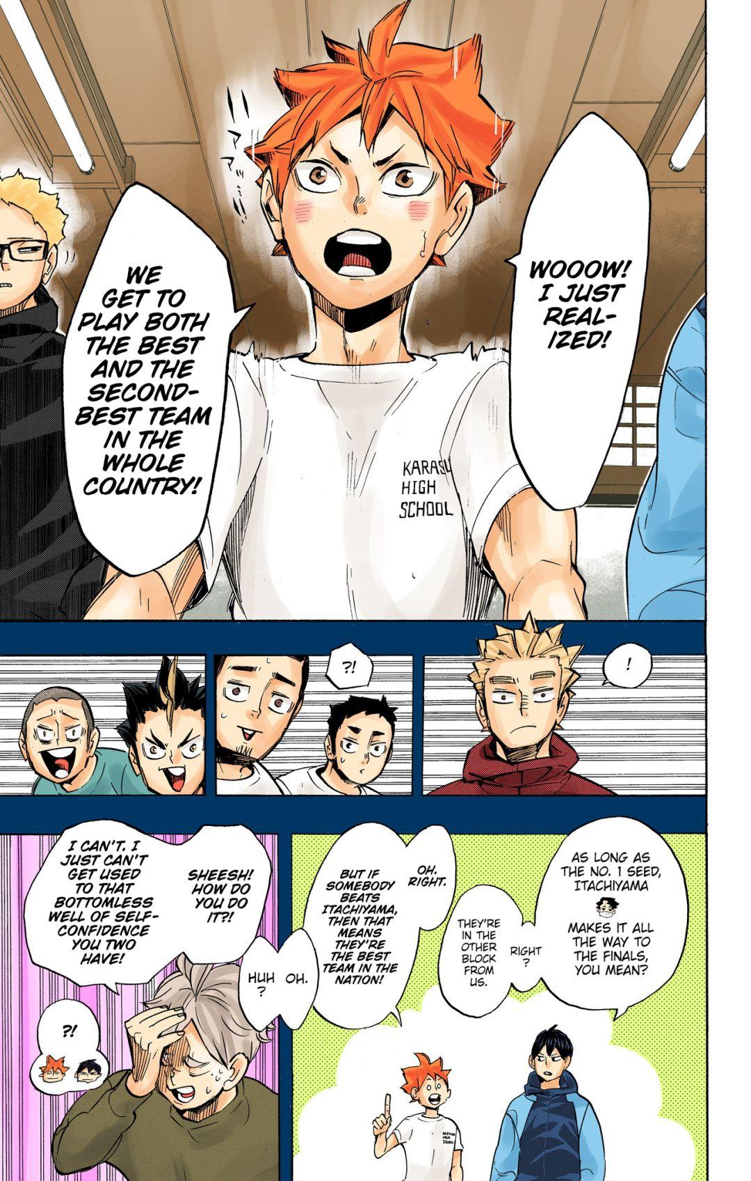 Haikyu!! (Color) Chapter 247