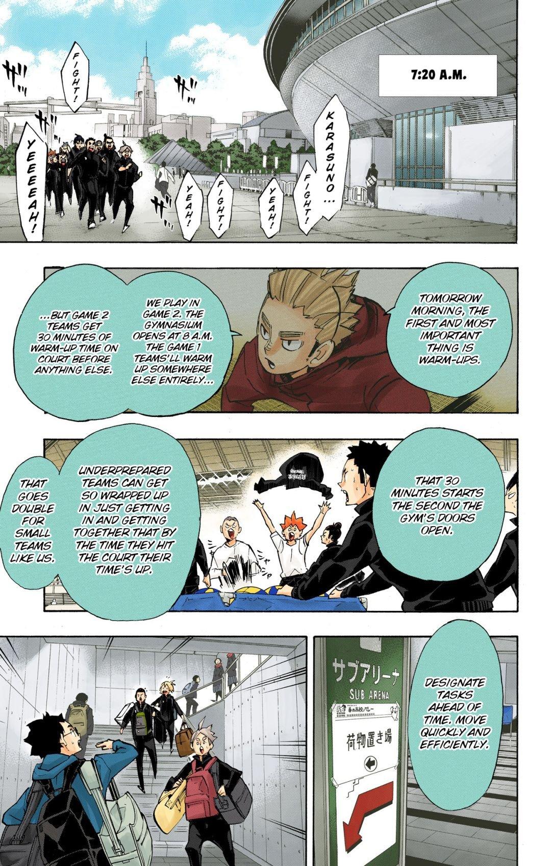 Haikyu!! (Color) Chapter 247