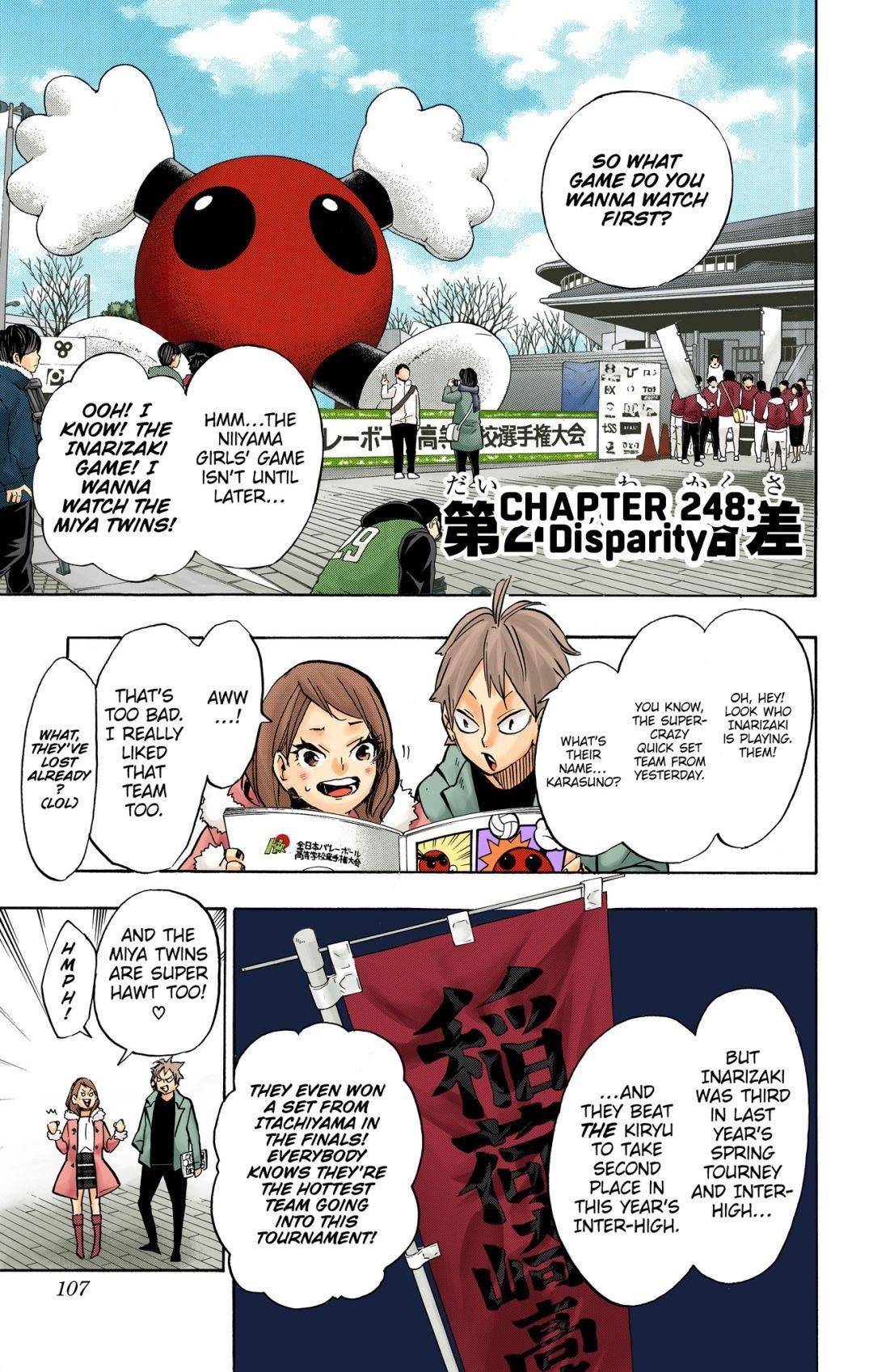 Haikyu!! (Color) Chapter 248