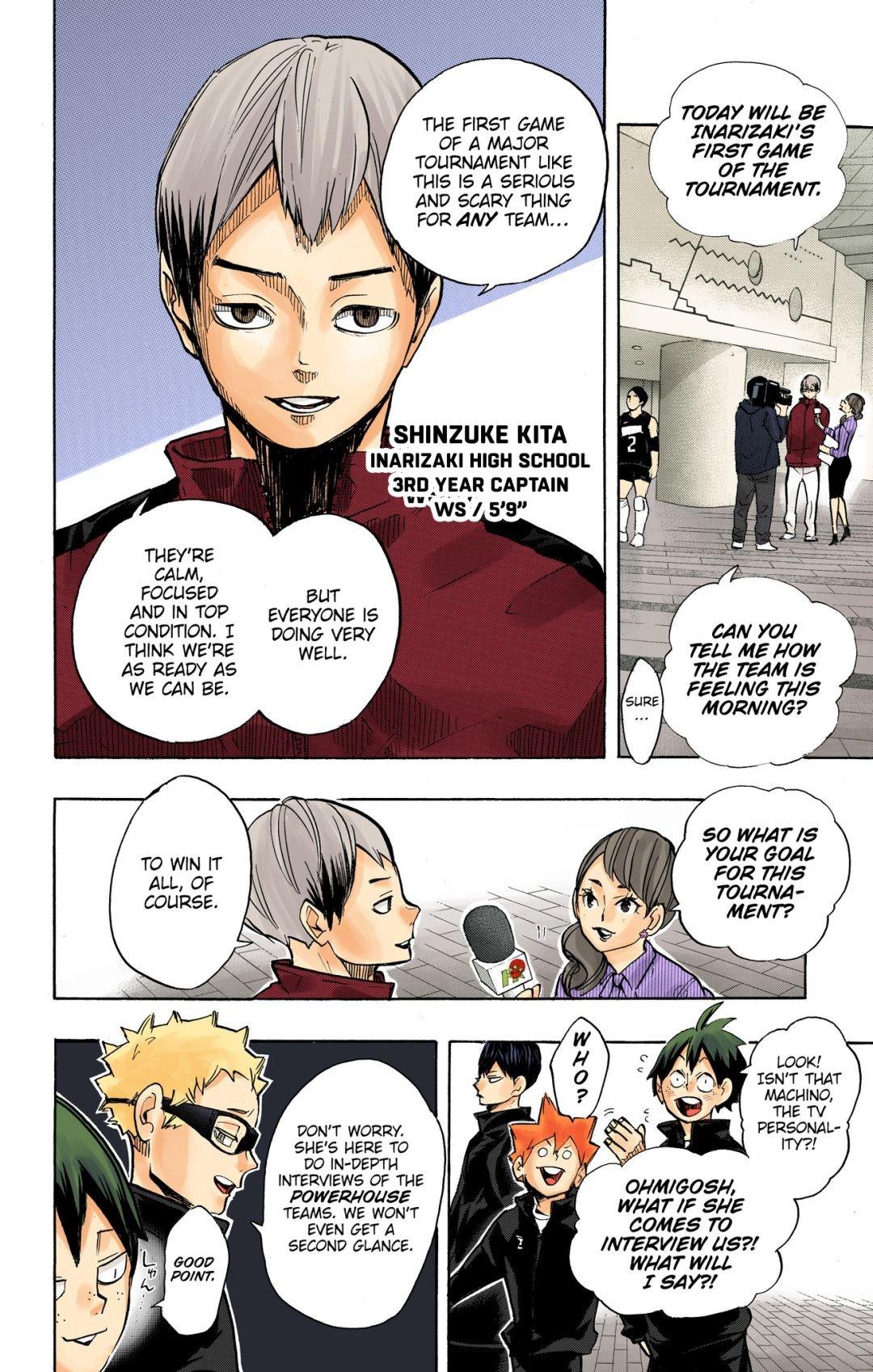 Haikyu!! (Color) Chapter 248
