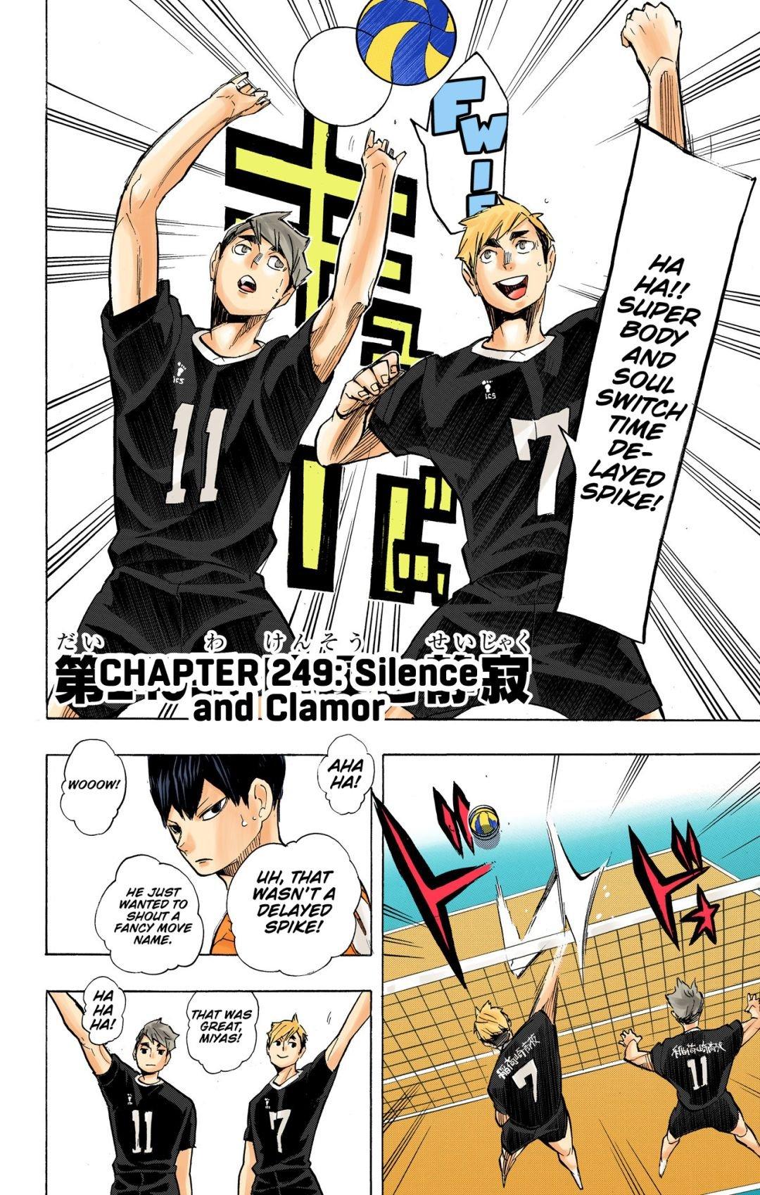 Haikyu!! (Color) Chapter 249