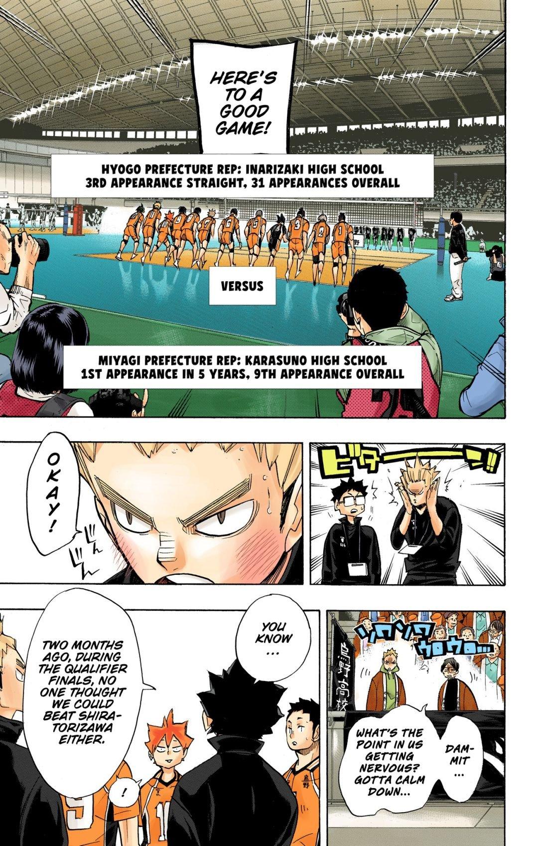 Haikyu!! (Color) Chapter 249