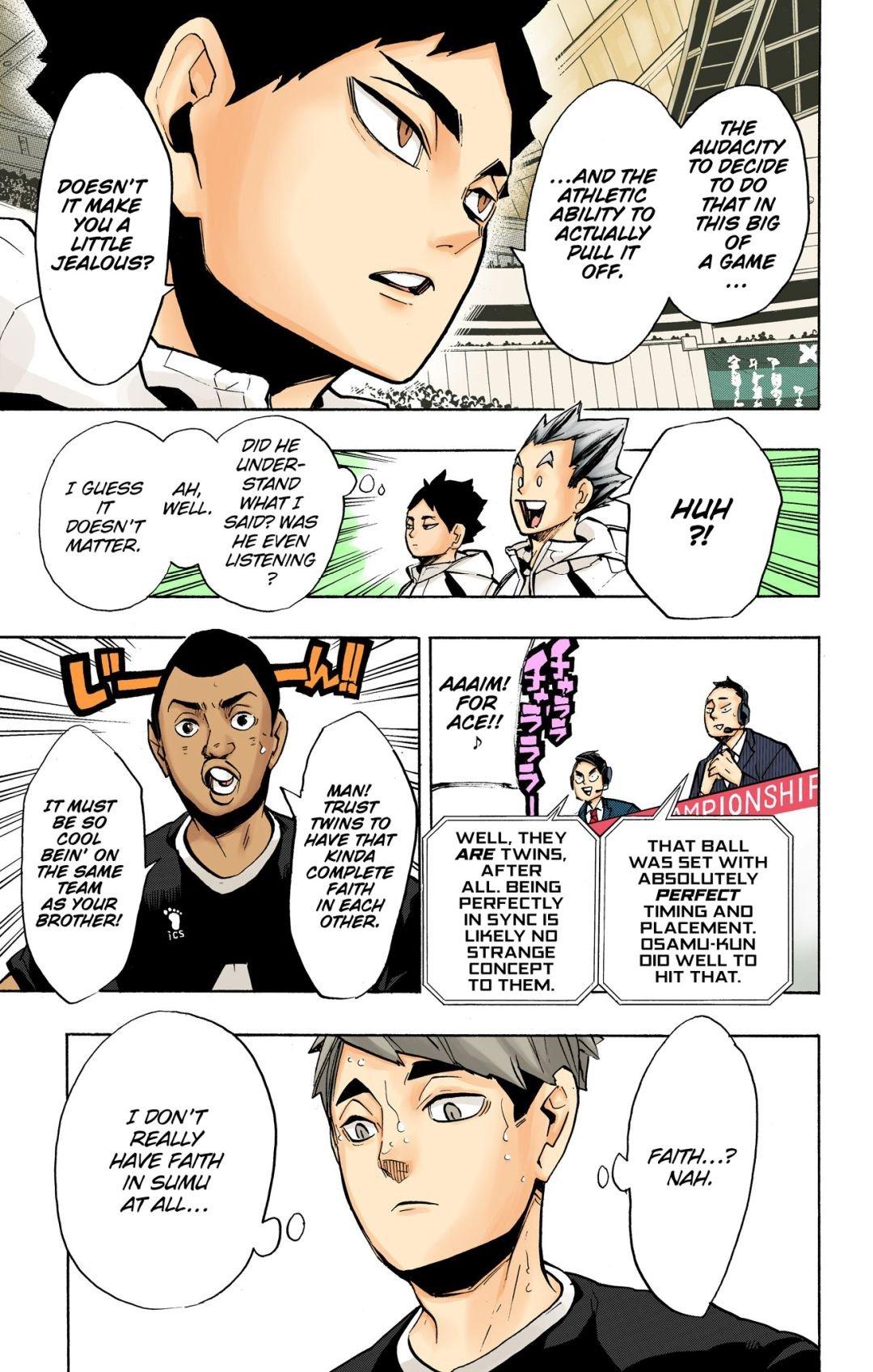 Haikyu!! (Color) Chapter 254