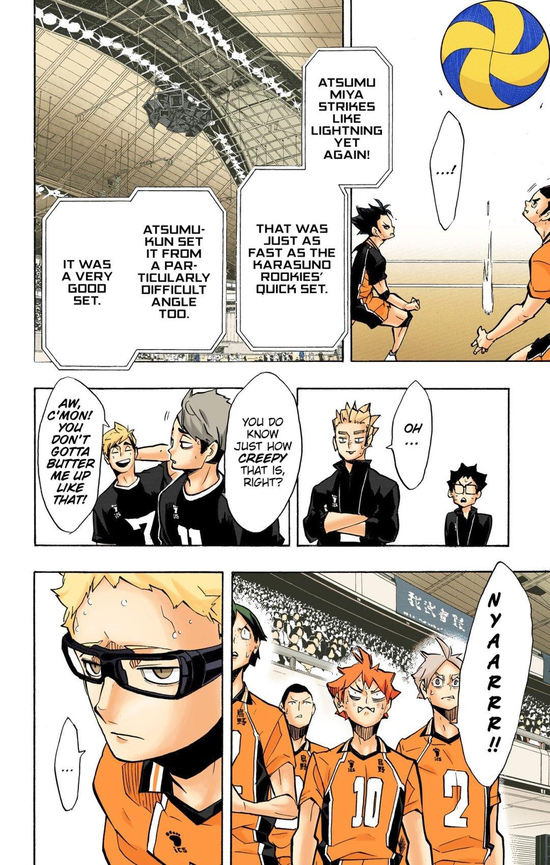 Haikyu!! (Color) Chapter 254