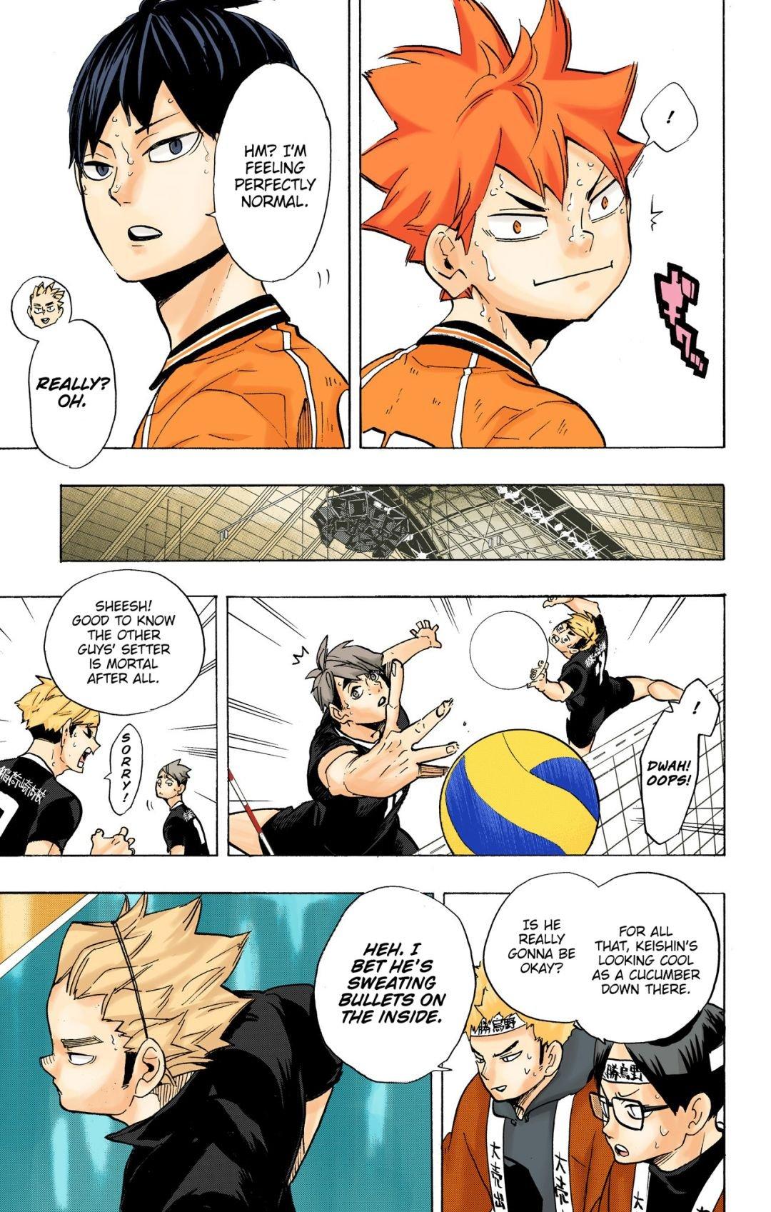 Haikyu!! (Color) Chapter 255