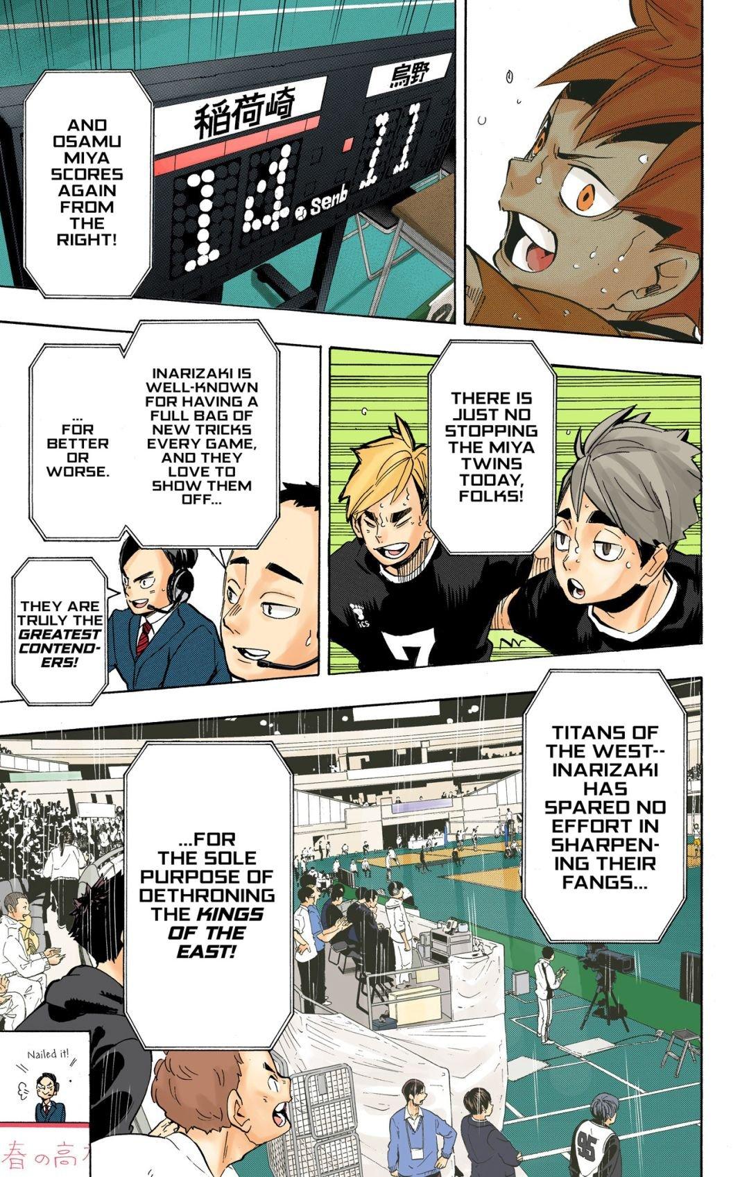 Haikyu!! (Color) Chapter 255