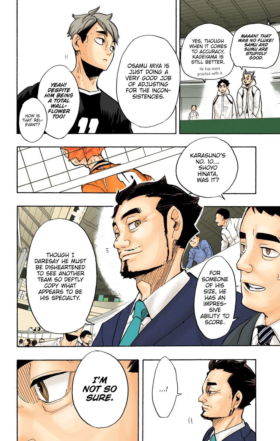 Haikyu!! (Color) Chapter 255