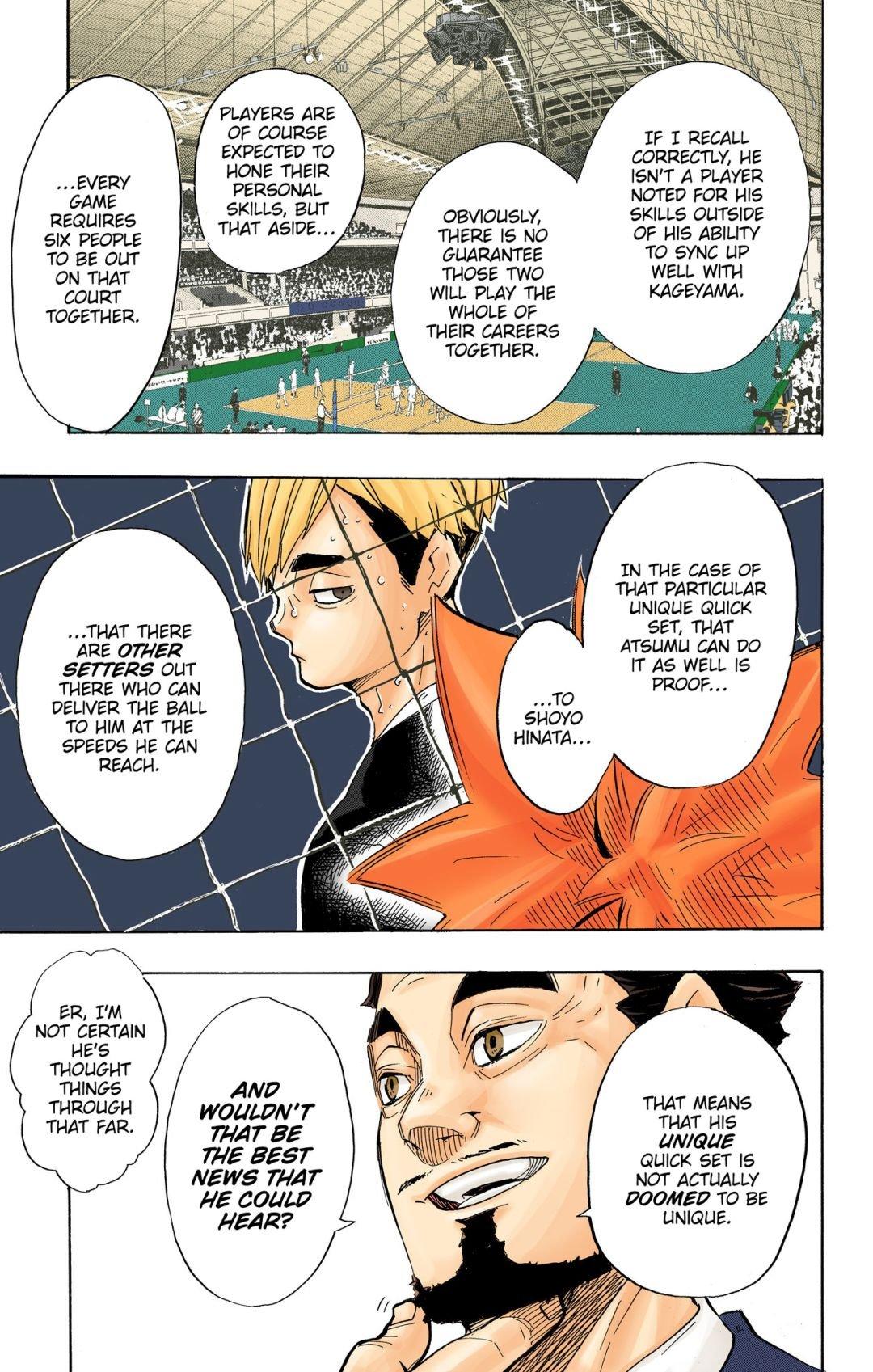 Haikyu!! (Color) Chapter 255