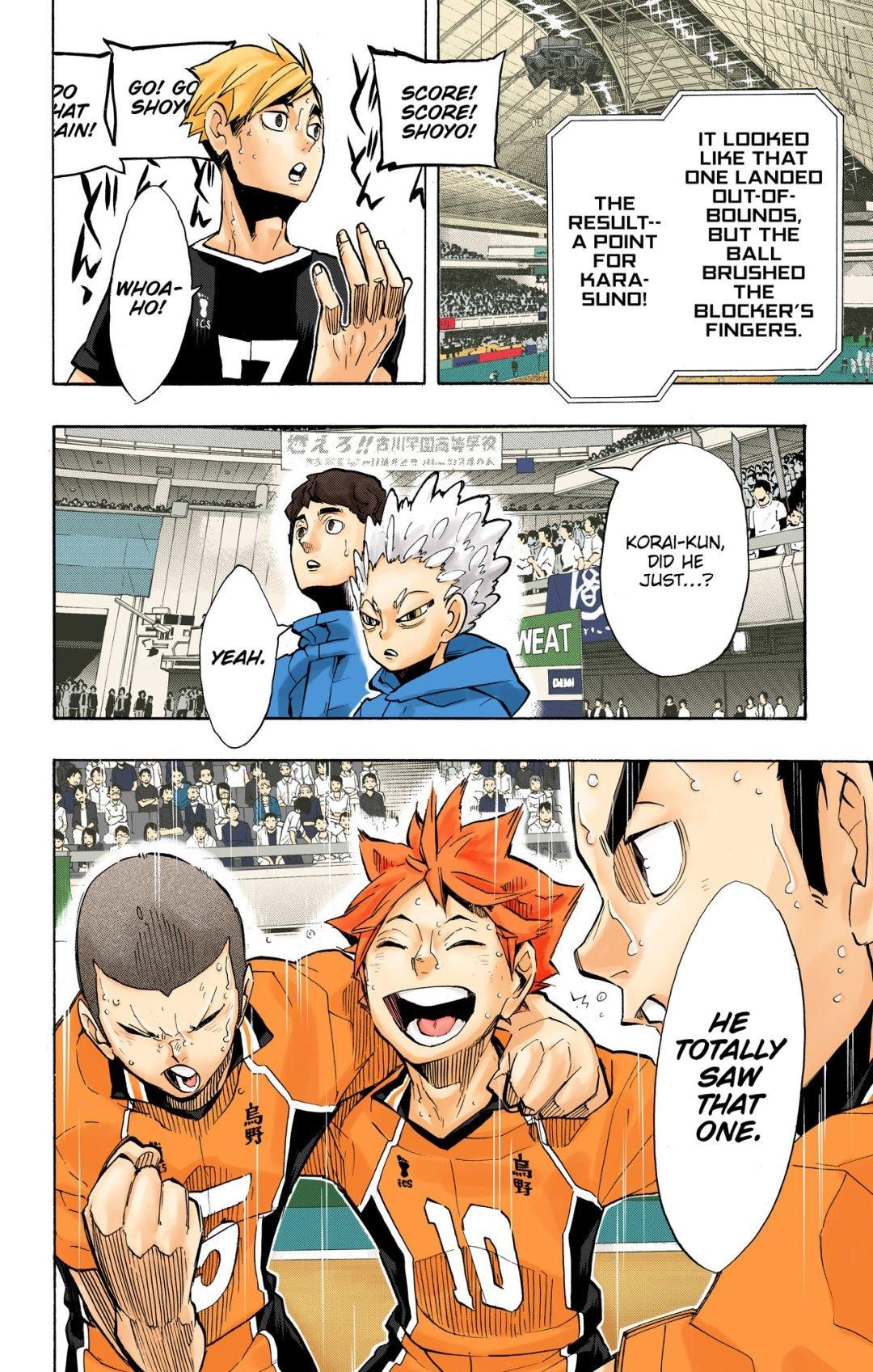 Haikyu!! (Color) Chapter 255