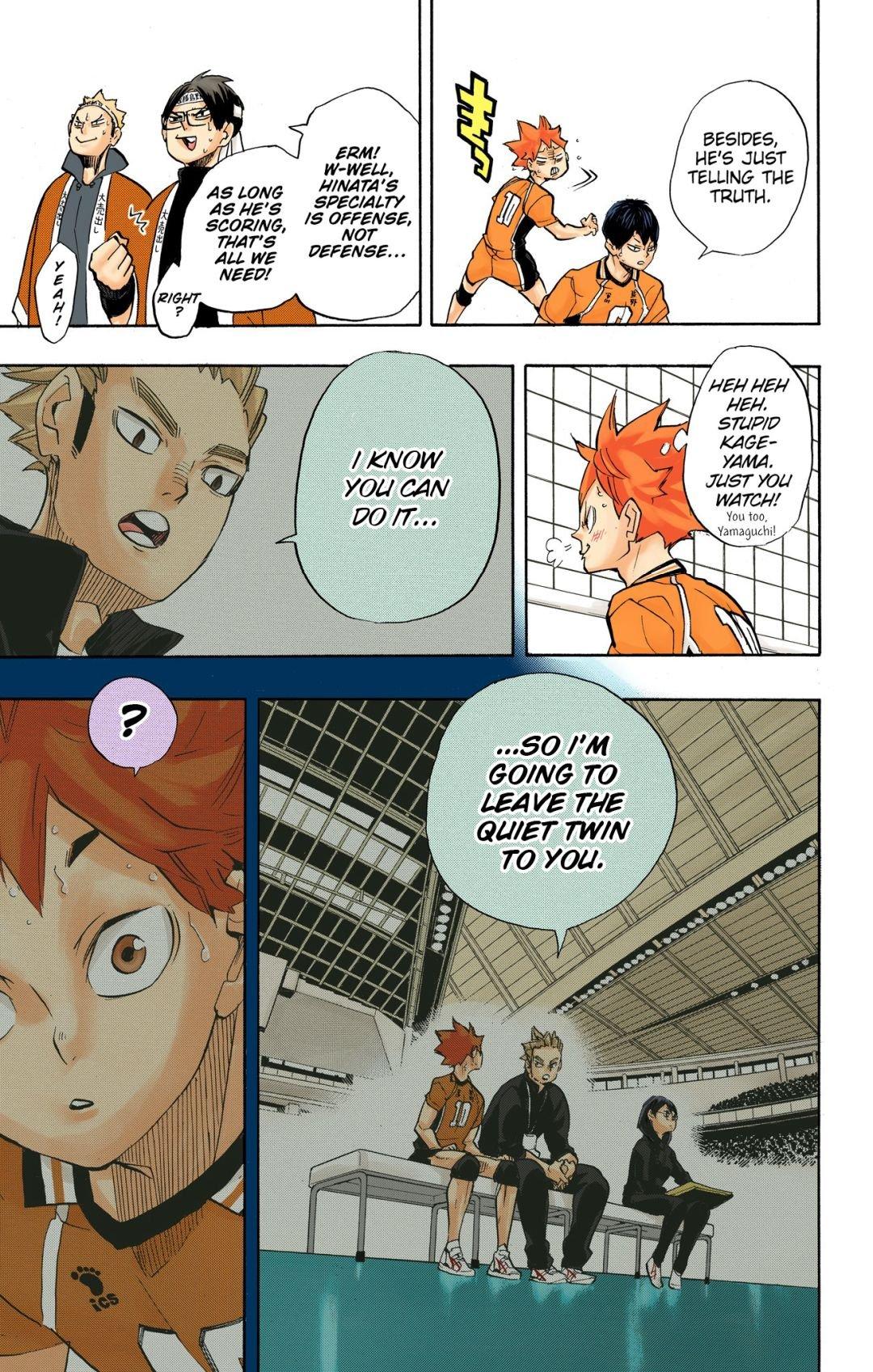 Haikyu!! (Color) Chapter 256