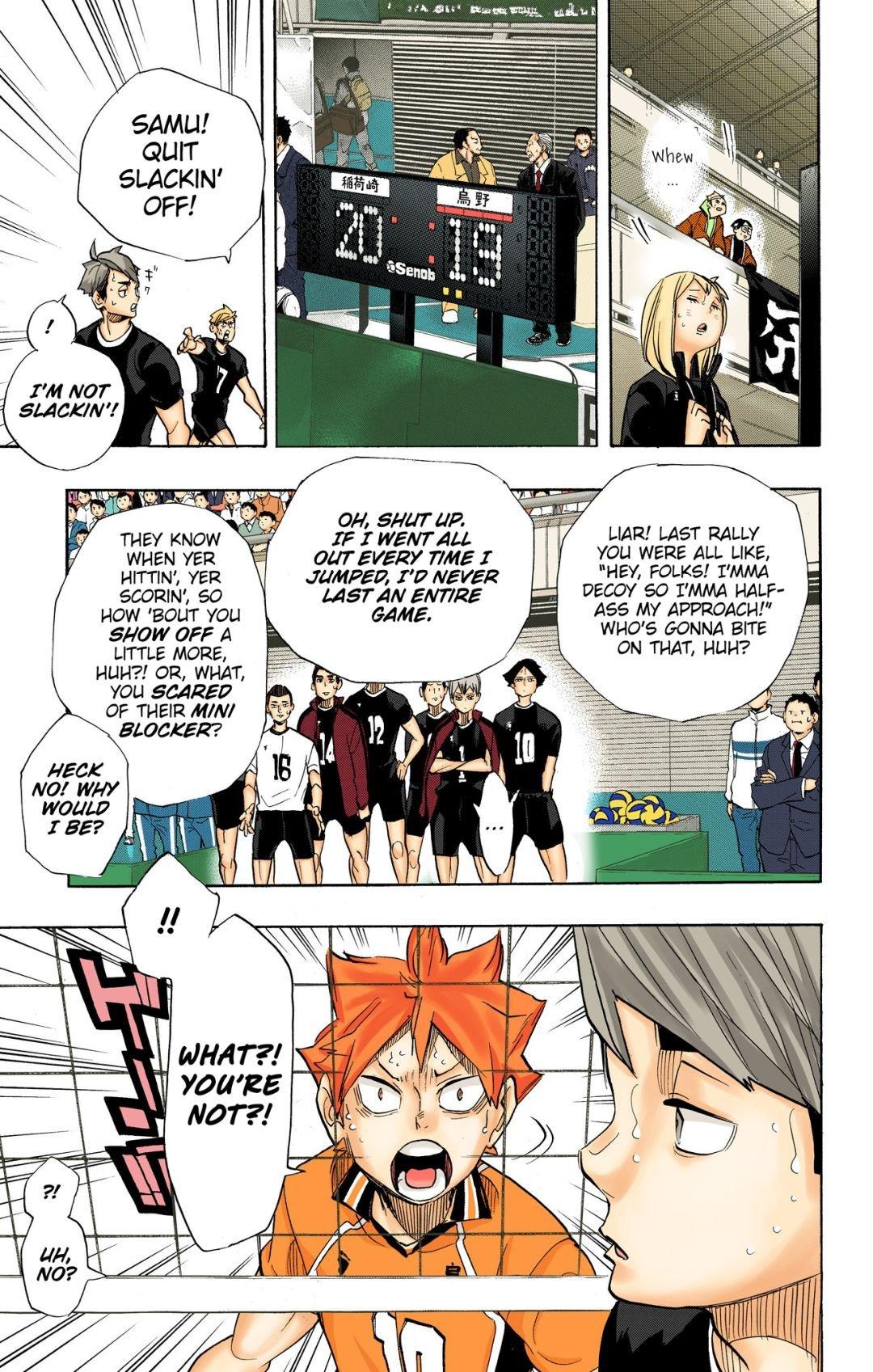 Haikyu!! (Color) Chapter 258