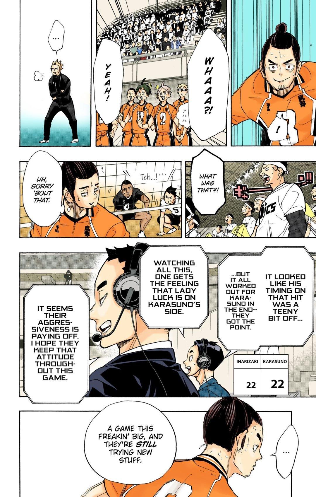 Haikyu!! (Color) Chapter 259