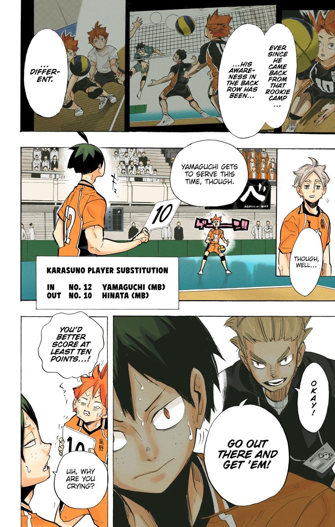 Haikyu!! (Color) Chapter 259