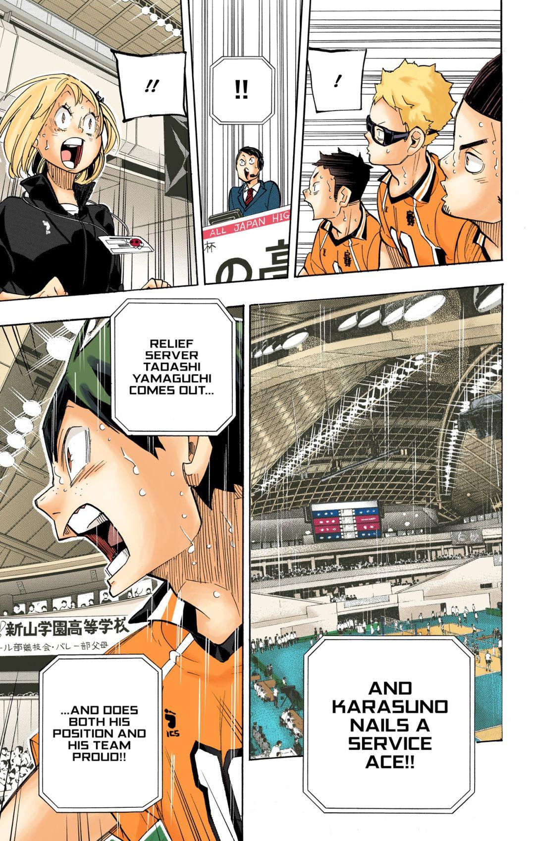 Haikyu!! (Color) Chapter 260