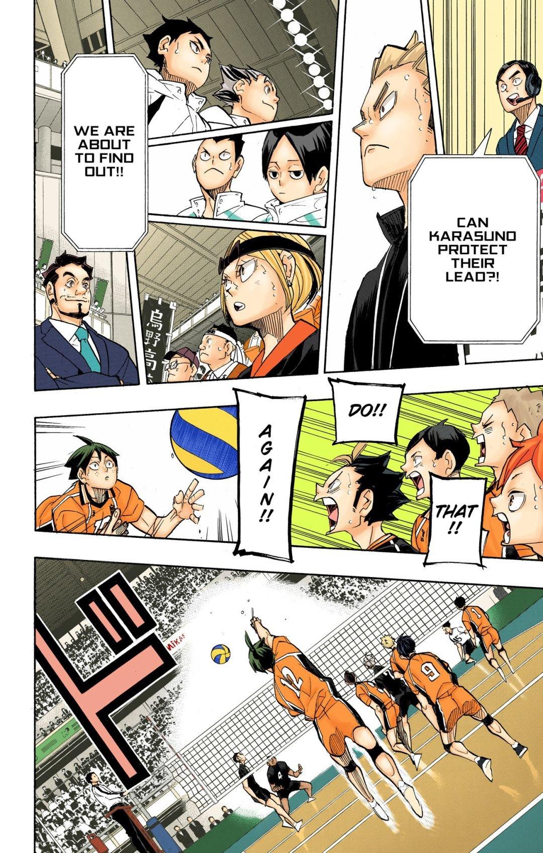 Haikyu!! (Color) Chapter 260