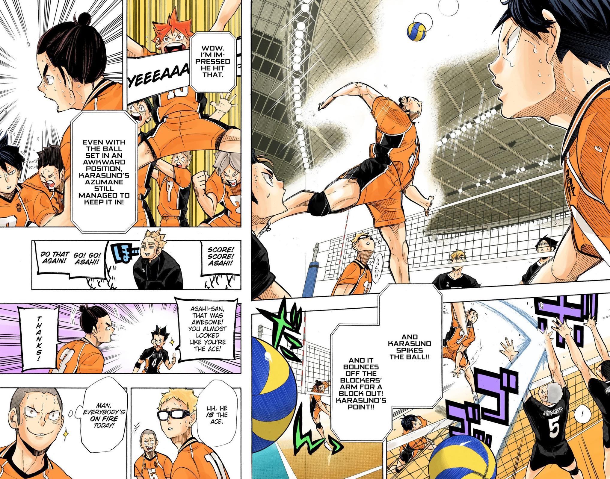 Haikyu!! (Color) Chapter 261