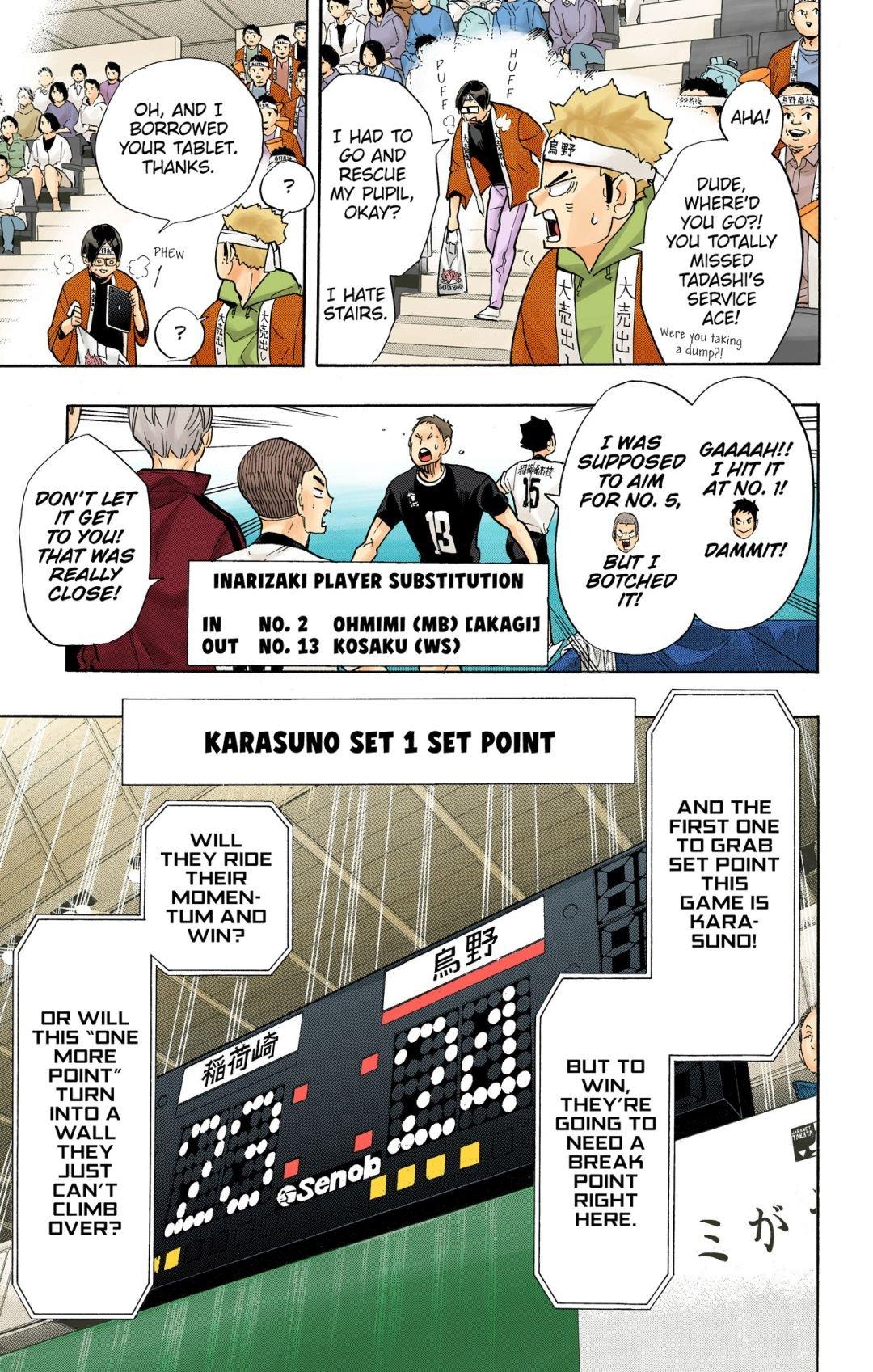 Haikyu!! (Color) Chapter 261