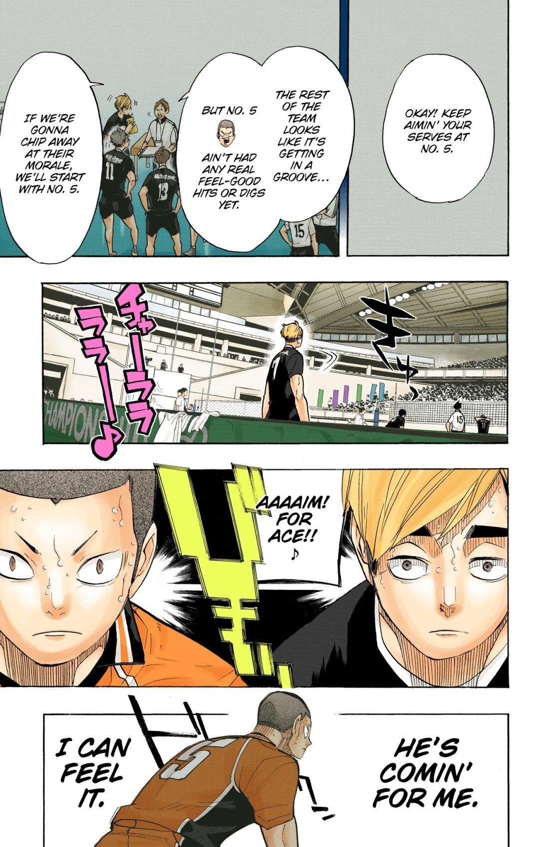 Haikyu!! (Color) Chapter 261