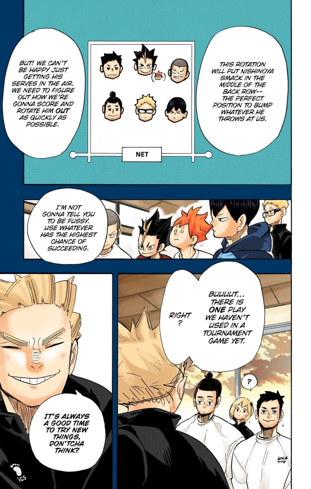Haikyu!! (Color) Chapter 261